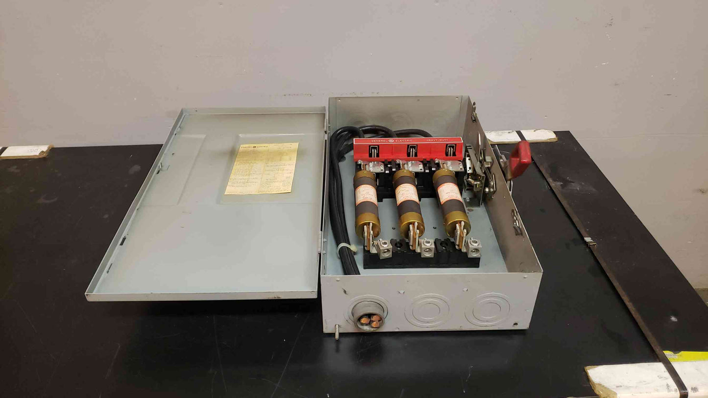 200A General Electric Heavy Duty Safety Switch TH3364 F (SKU: 1434AA)(1434AA)
