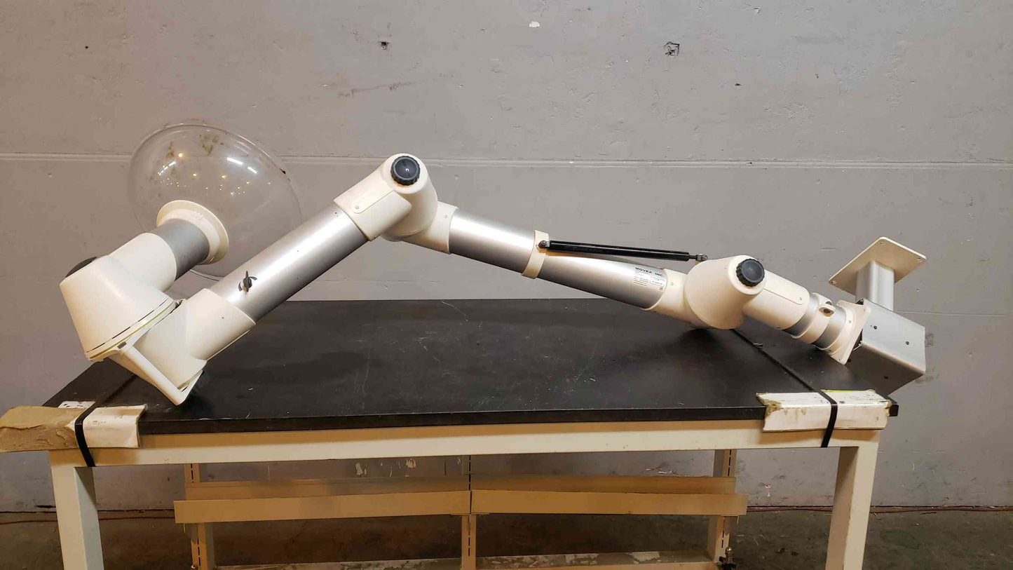 Movex INC Fumehood Snorkel MT 1650-100 w/ Brackets (SKU: 2999AA)