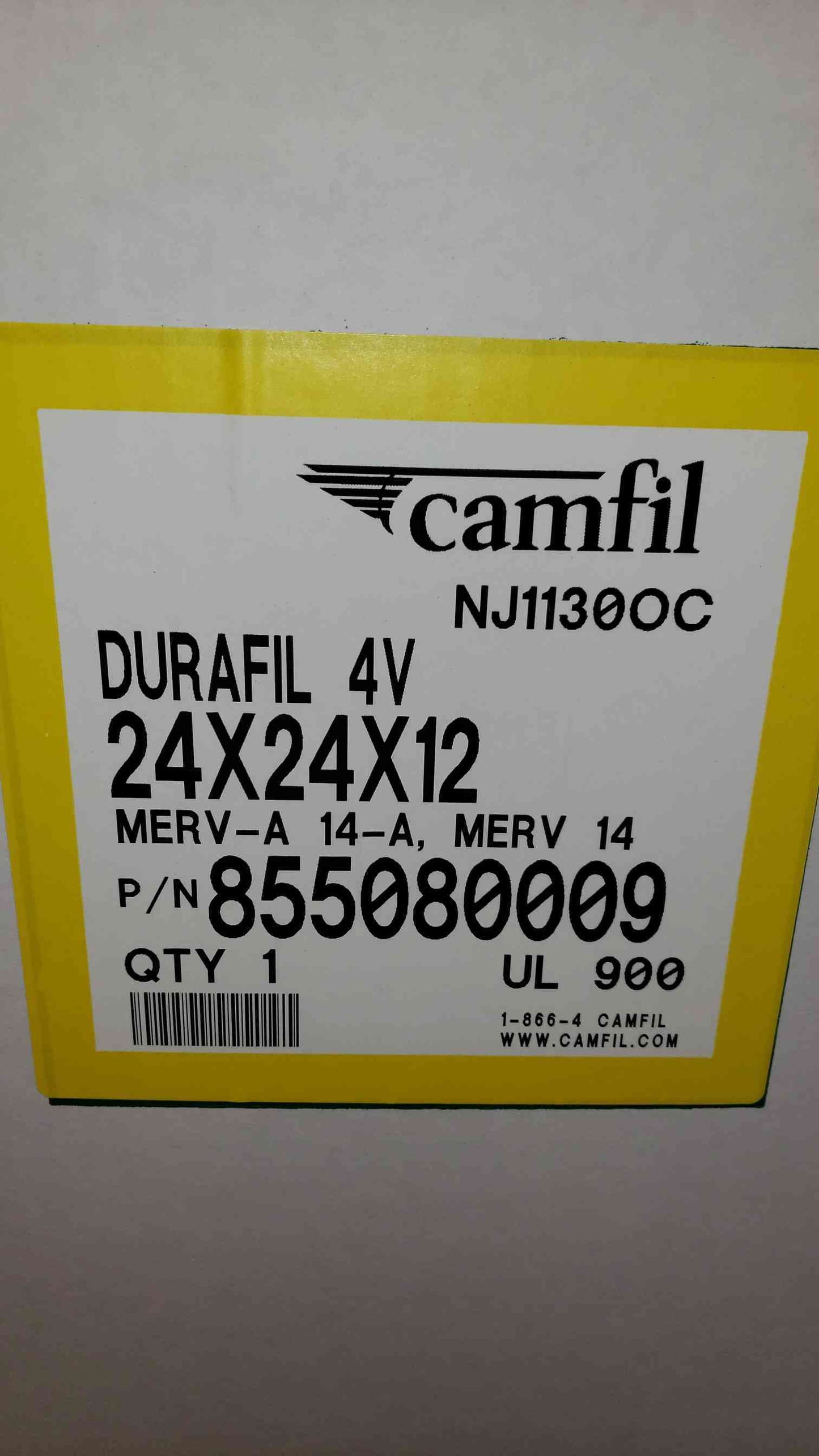 Camfil Durafil 4V 24X24X12 855080009 UL 900 (SKU: 2378AA)(2378AA)