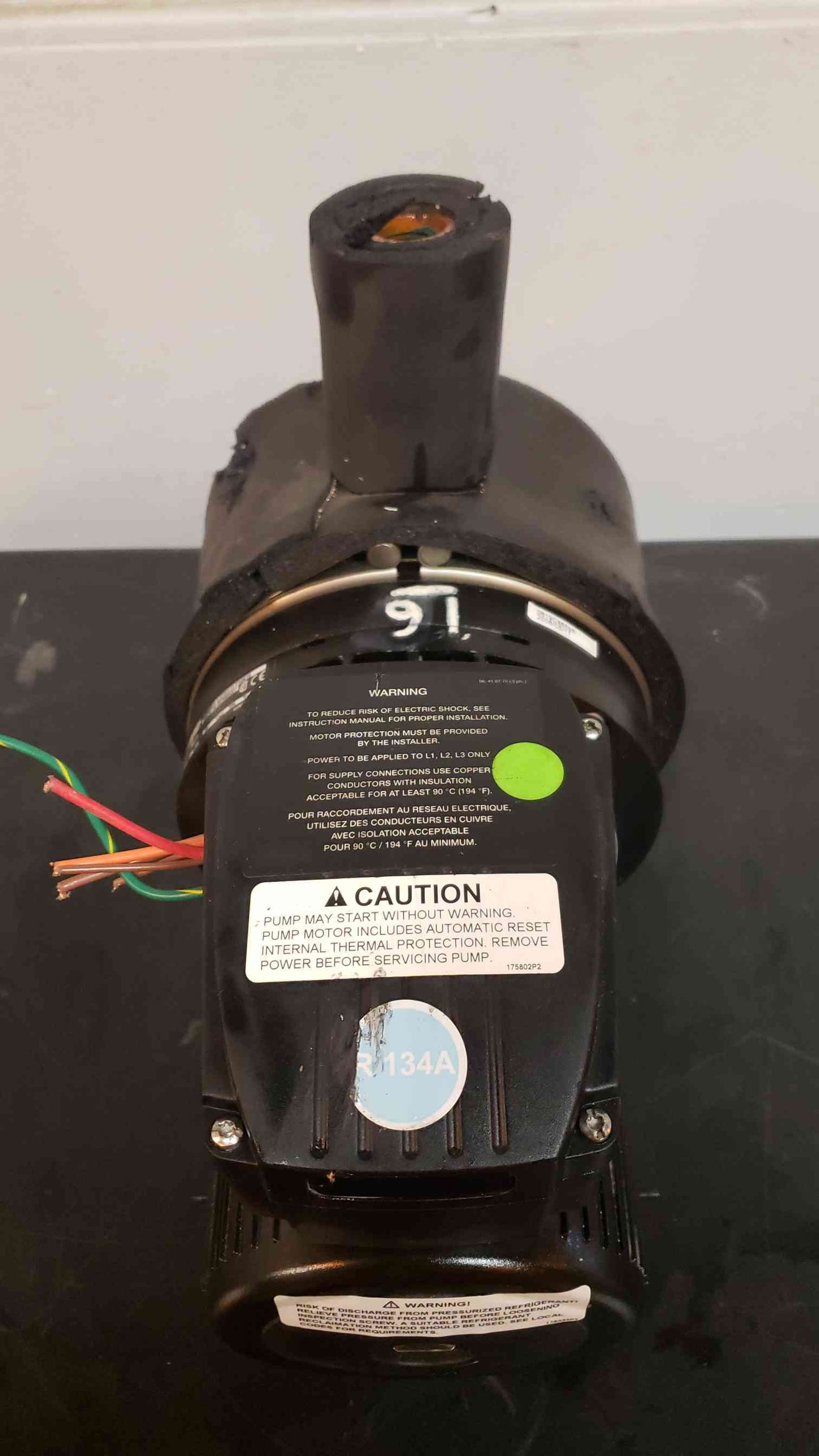 GRUNDFOS .75HP Pump 480V B 4JZ20173 P10615 (SKU: 2404AA)(2404AA)
