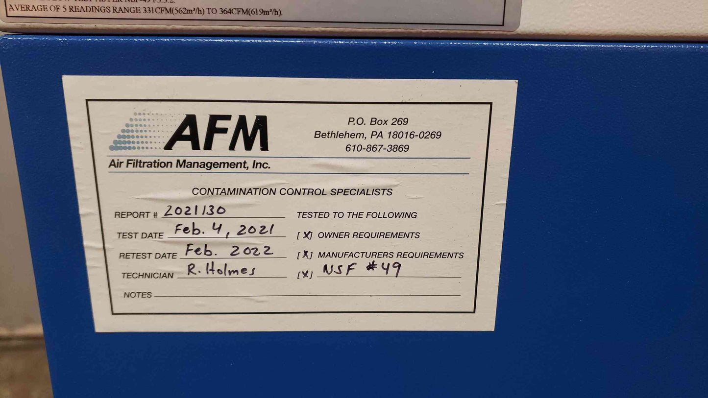 BioBase 55" Biosafety Cabinet BSC-4FA2-NA Class A2(106309)