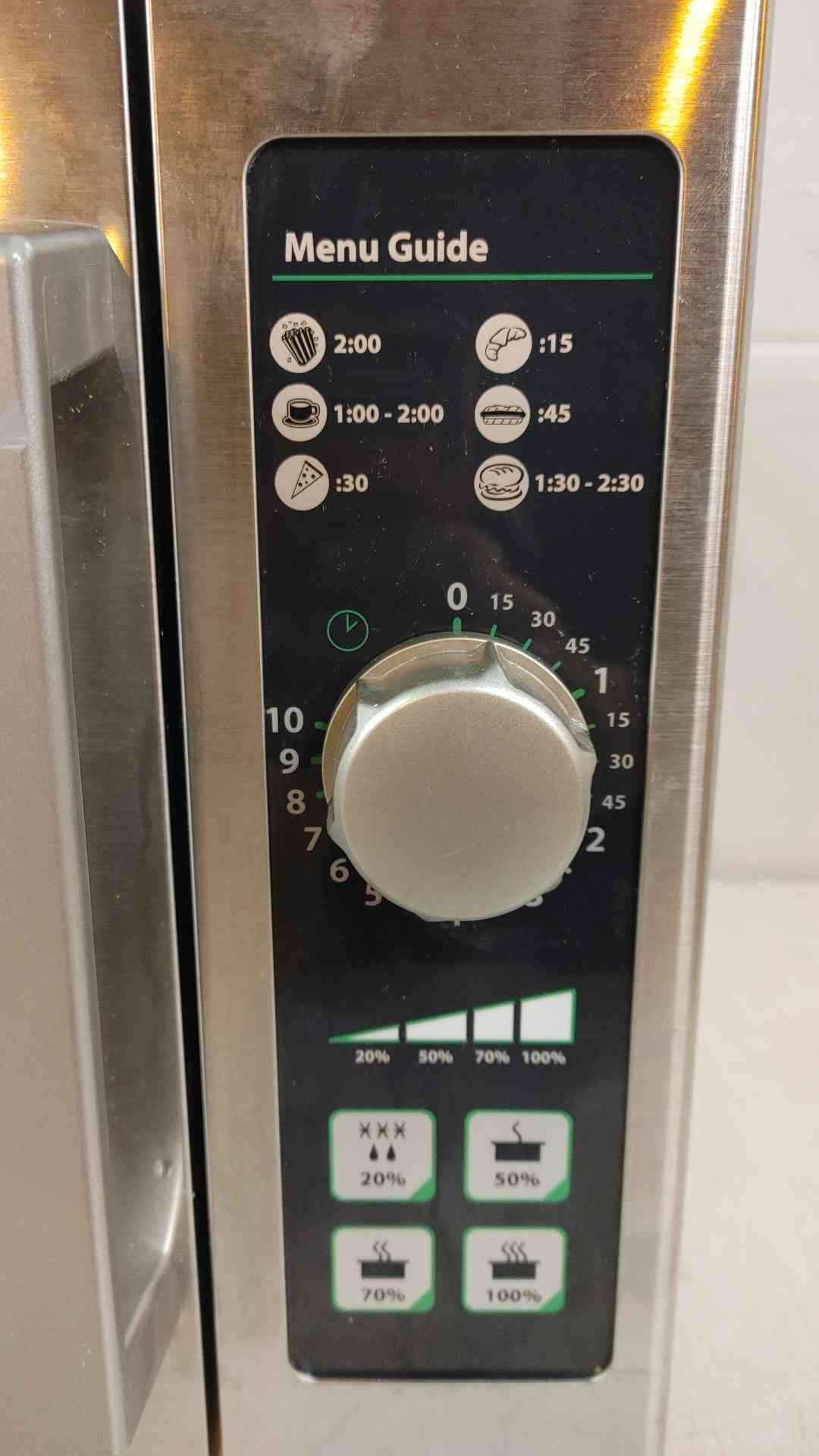 MenuMaster Commercial Microwave 120V 1000W MCS10DSE