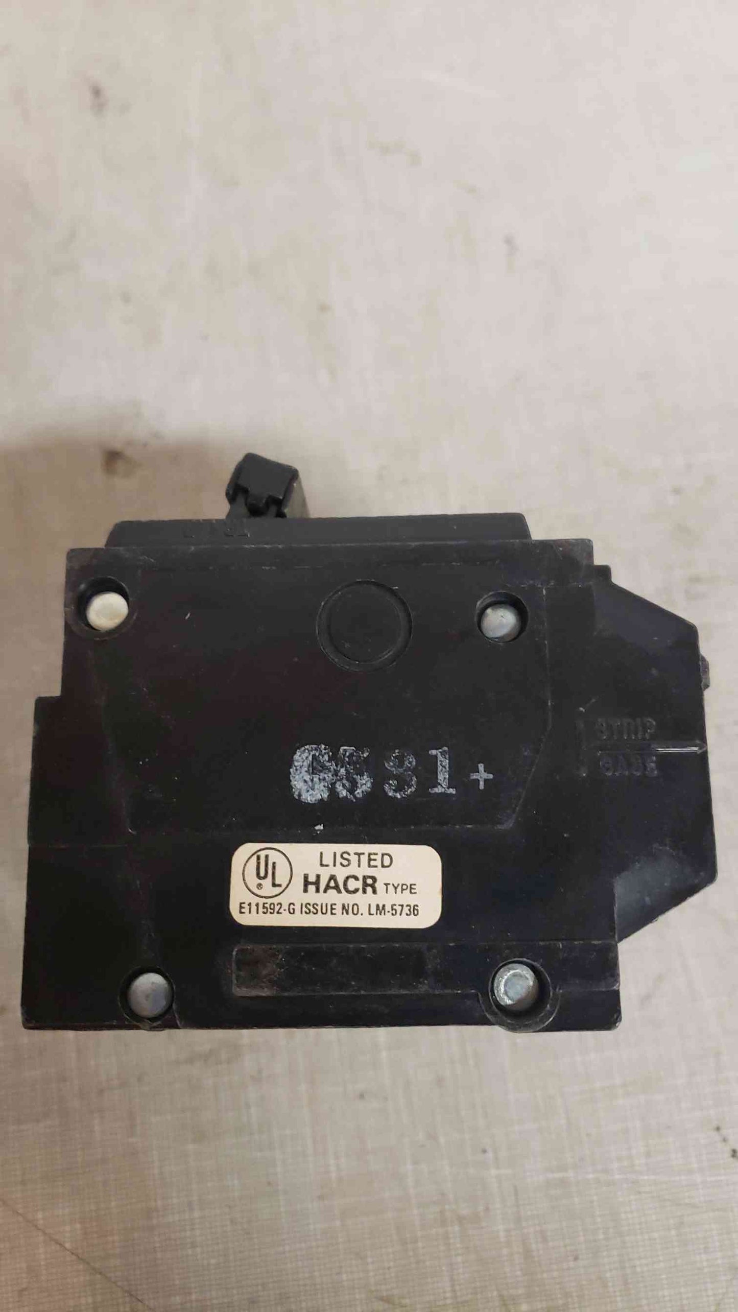 *Pickup Only* GE 60A 3 Pole Breaker (SKU: 107184)