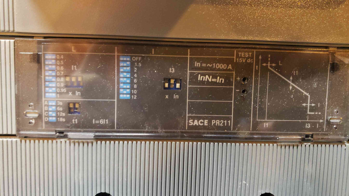 1000A K7TK ABB SACE S7 4 Pole 600VAC S7H (SKU: 107207)