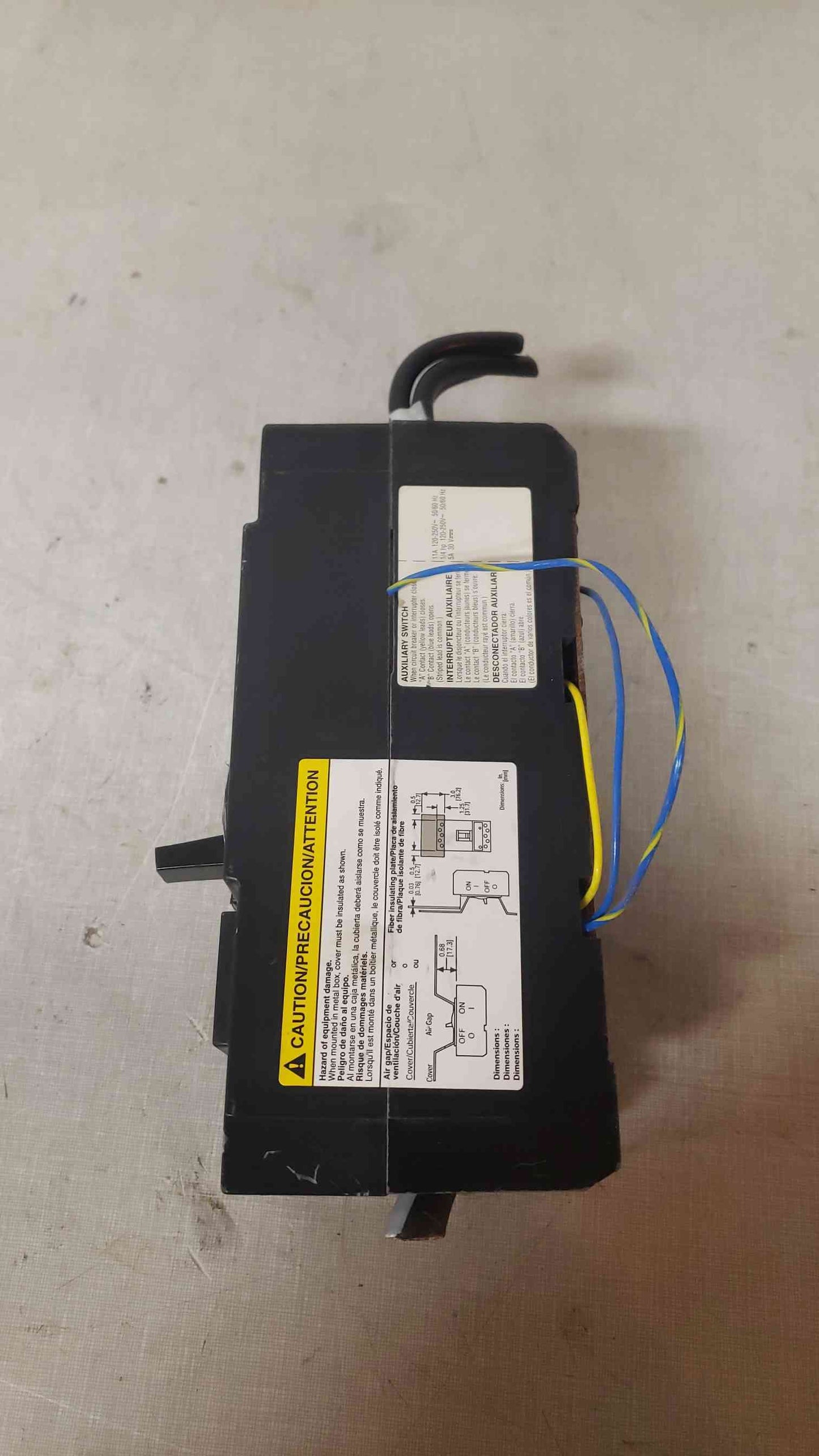 Square D 125A 3 Pole Circuit Breaker KAL261251616 (SKU: 107253)
