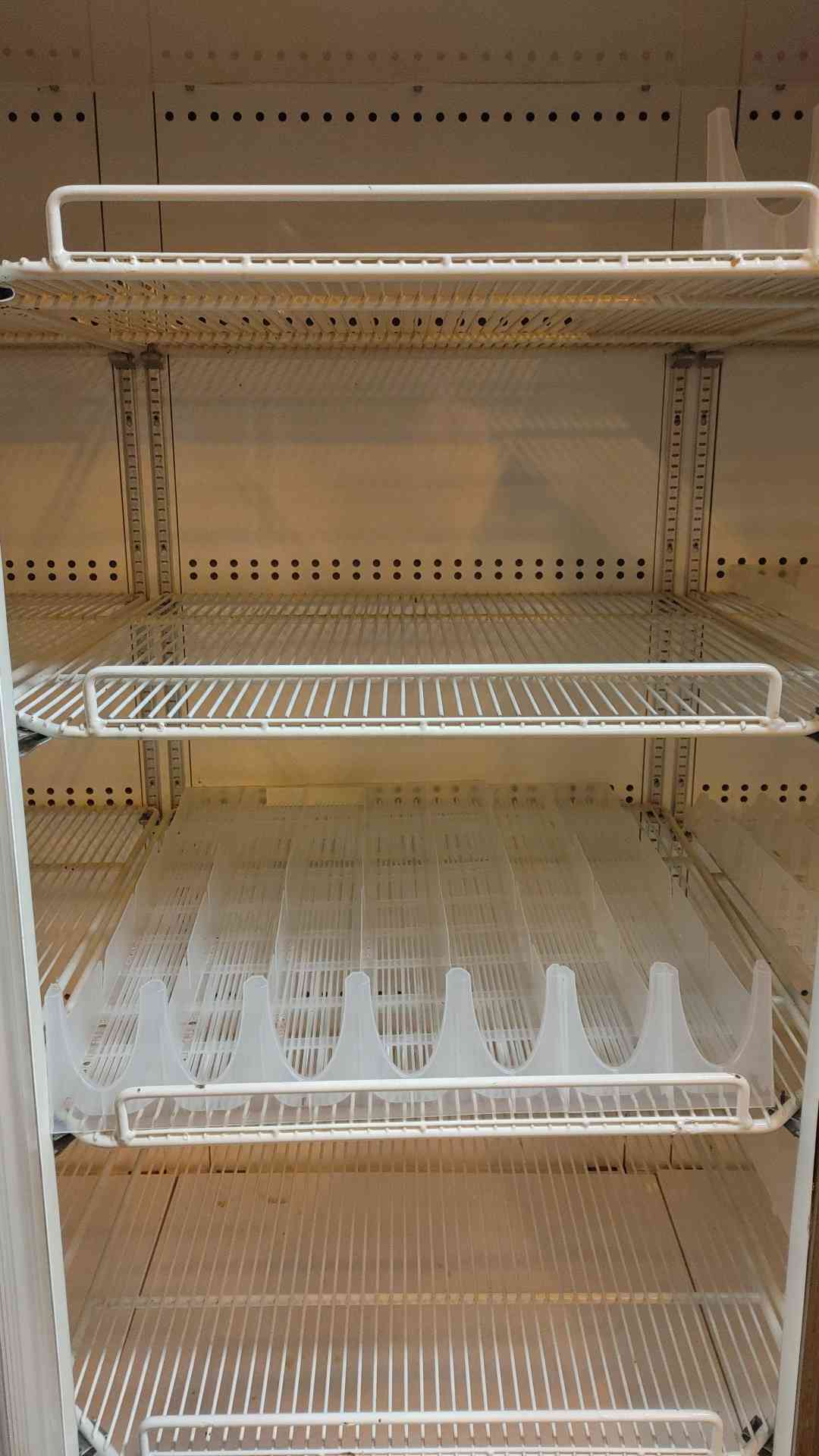 AS-IS *PA Local Pickup ONLY* Hussman Upright Cooler Refrigerator 3 Glass Doors 115V 1PH BCH-68 AS-IS Trips Breaker*PA Local Pickup ONLY*