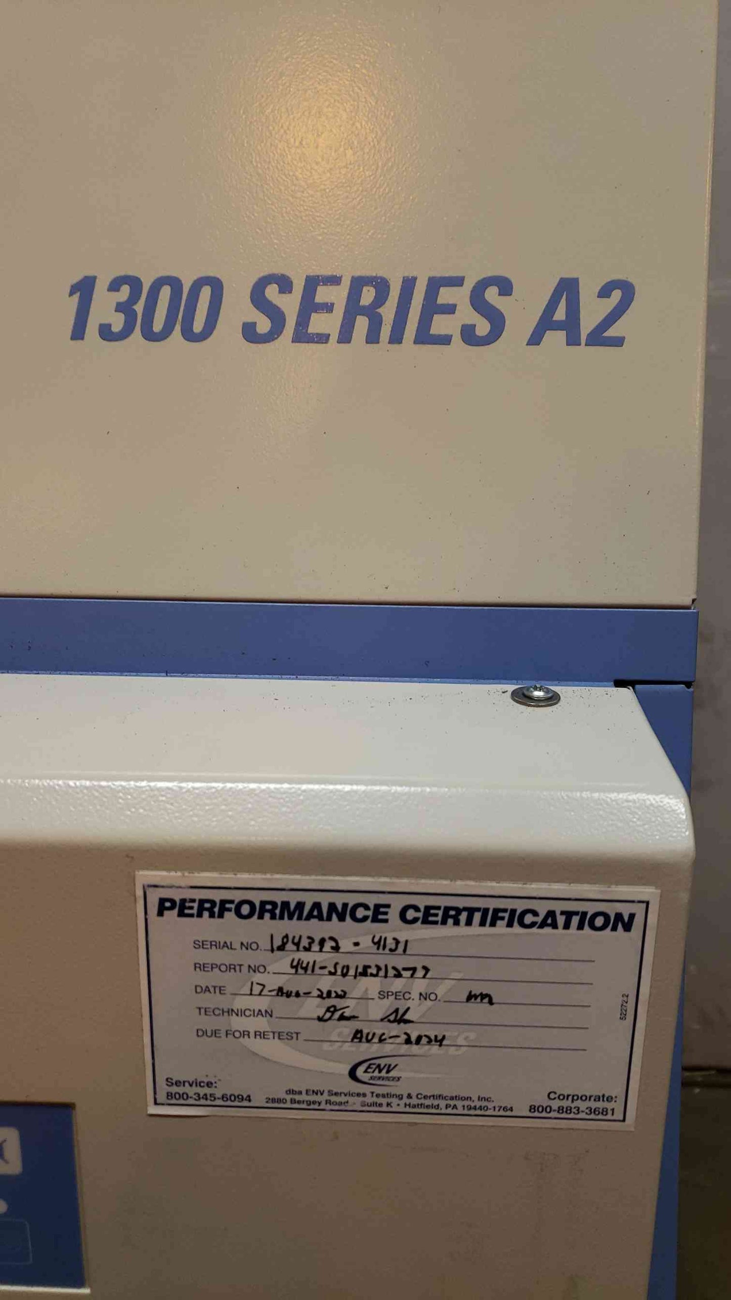 Thermo Scientific 1300 Series A2 Biosafety Cabinet 4' BSC Hood 1385 w/ Stand