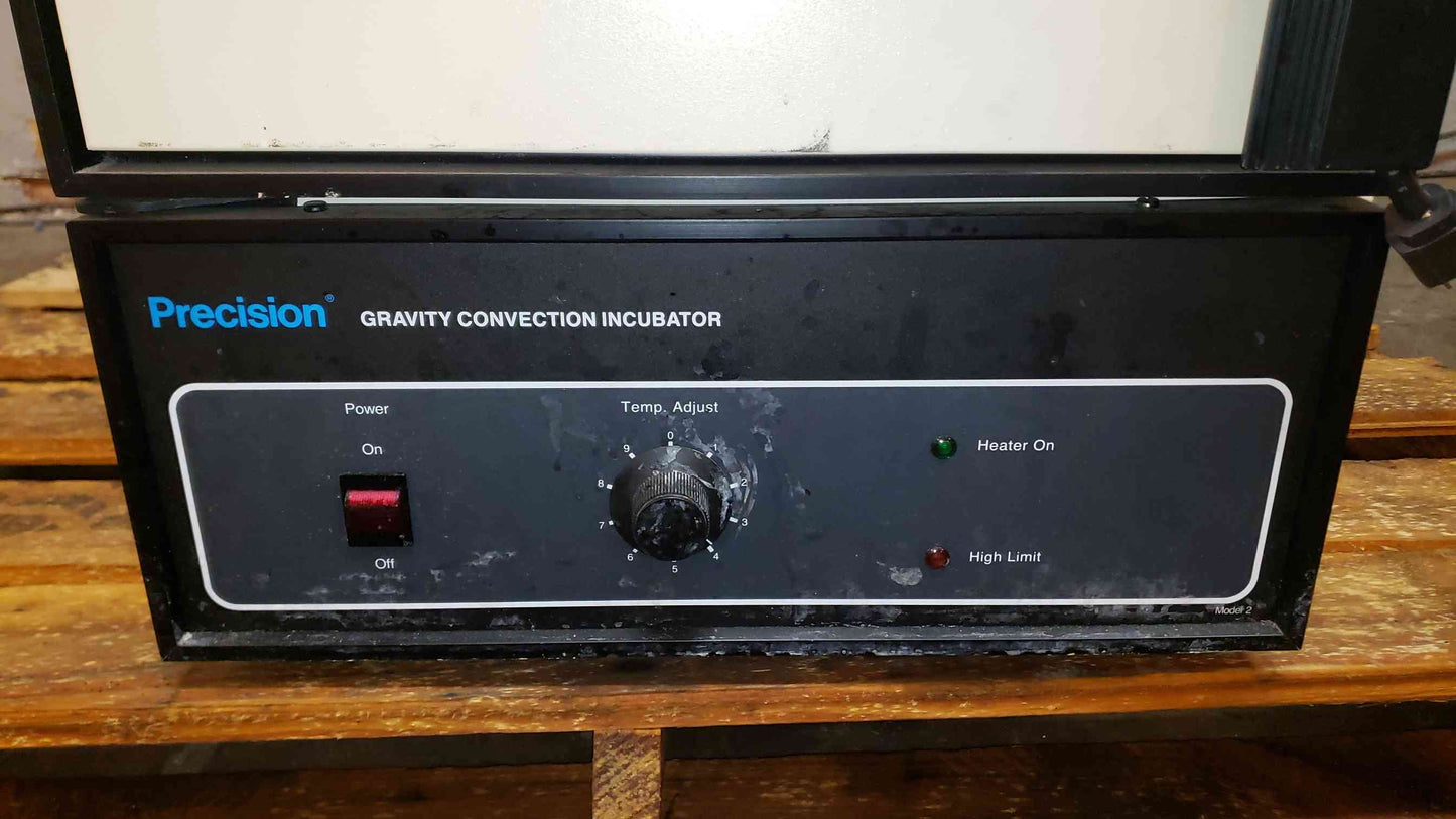 Precision Scientific 120V 1PH Gravity Connection Incubator 2 (SKU: 108010)