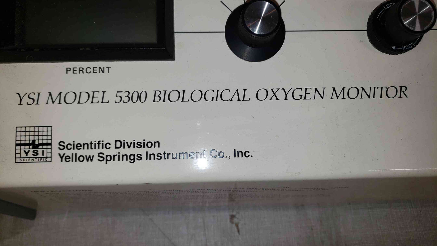 YSI 120V Model 5300 Biological Oxygen Monitor (SKU: 108028)