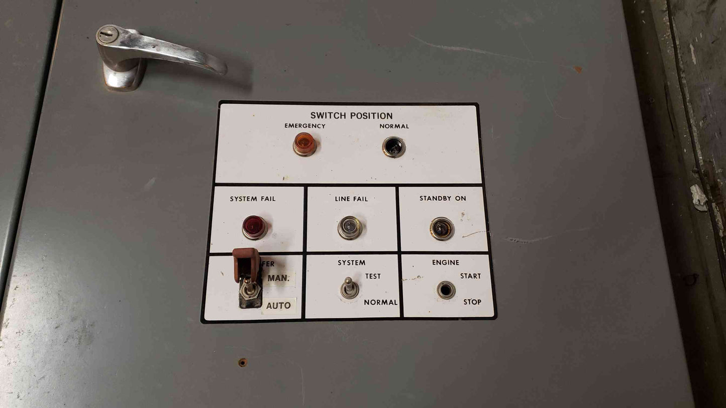 Generac / Eaton 225A 240V Single Phase 1PH ATS Transfer Switch BTS31120225EK (SKU: 108092)