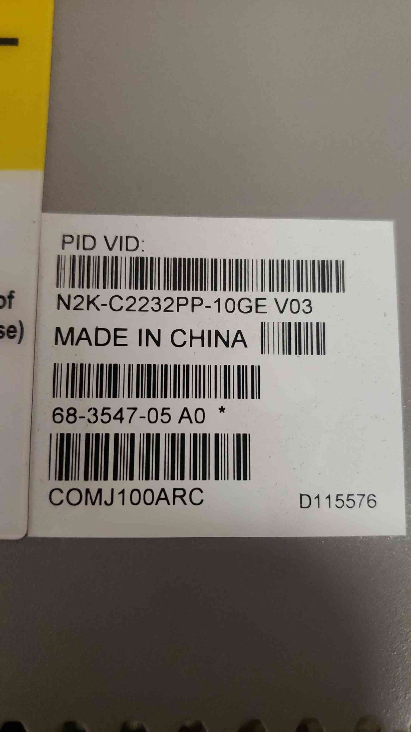 Cisco Systems Nexus Fabric Extender N2K-C2232PP-10GE (SKU: 108155)