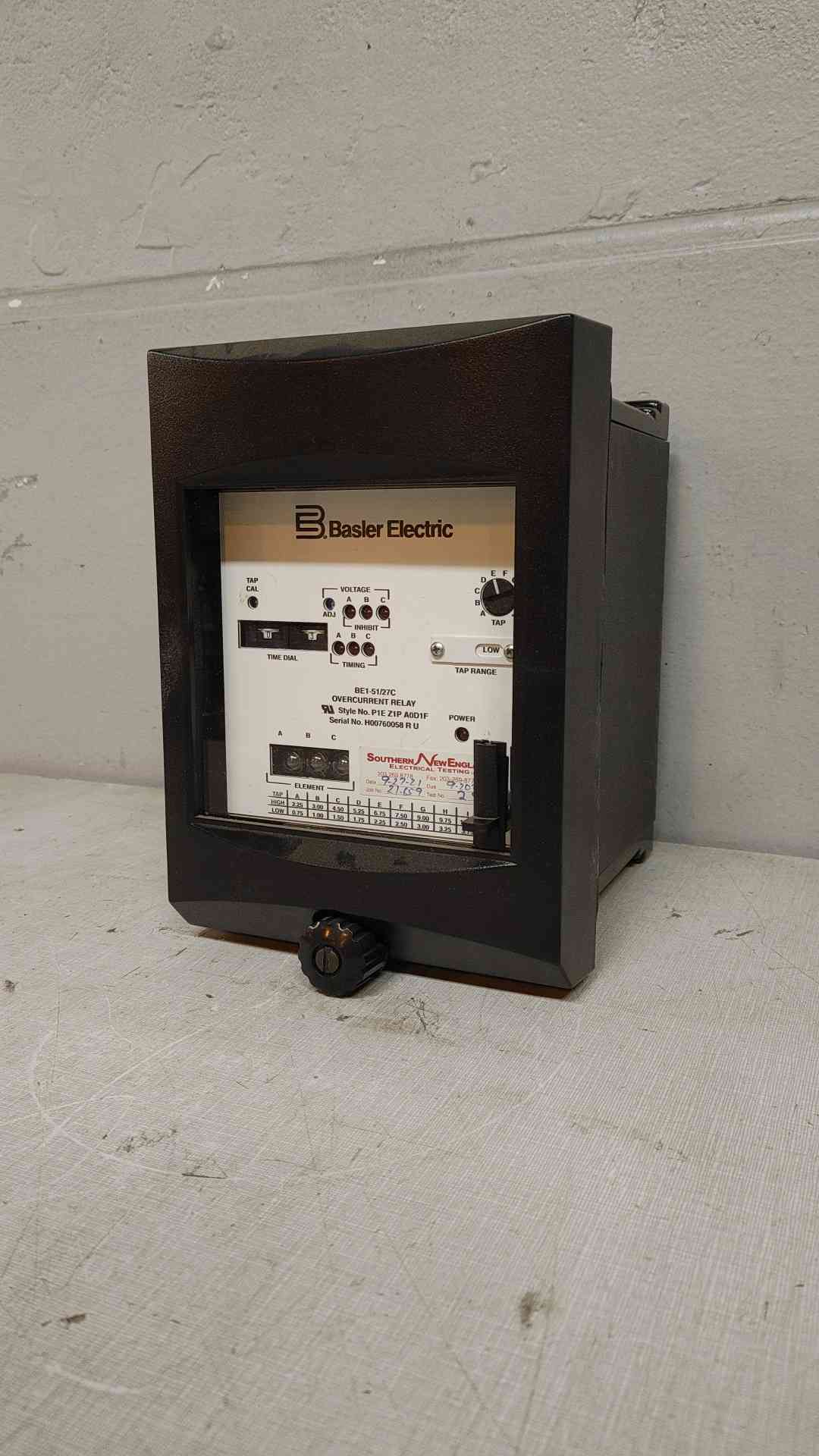 Basler Electric Under Voltage Relay BE1-51/27C (SKU: 108260)13