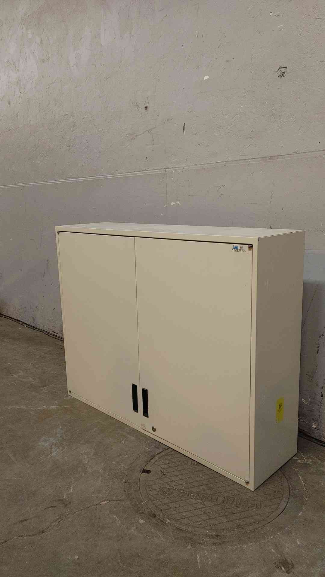 Labcrafters 4' Metal Wall-Mount Lab Cabinet Double Swinging Door