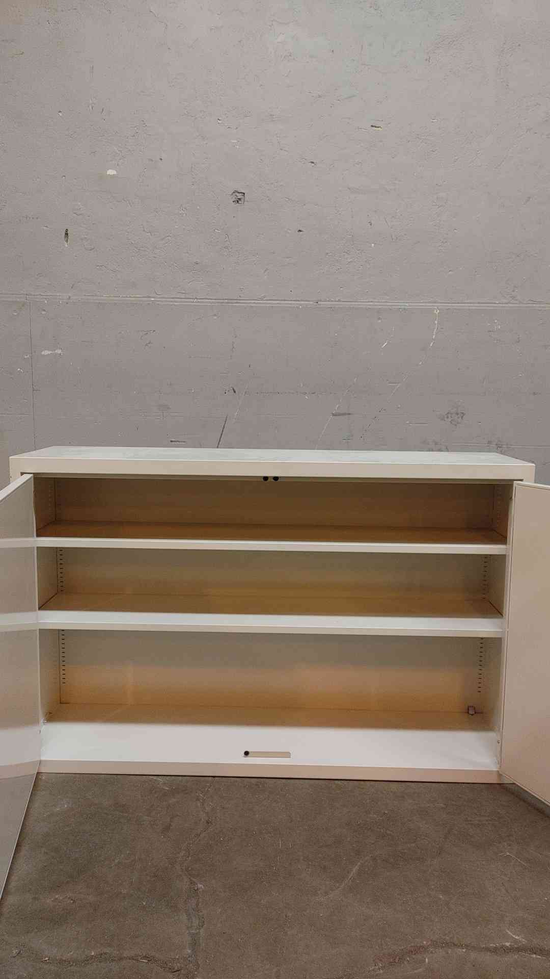 4' Duralab Solid Dual Door Overhead Casework (108354)