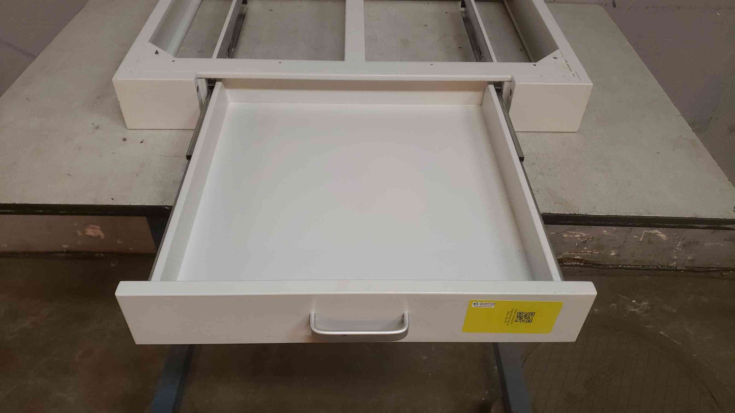 Labcrafters 30" Metal Lab Drawer Apron Sit-Down Legroom Station