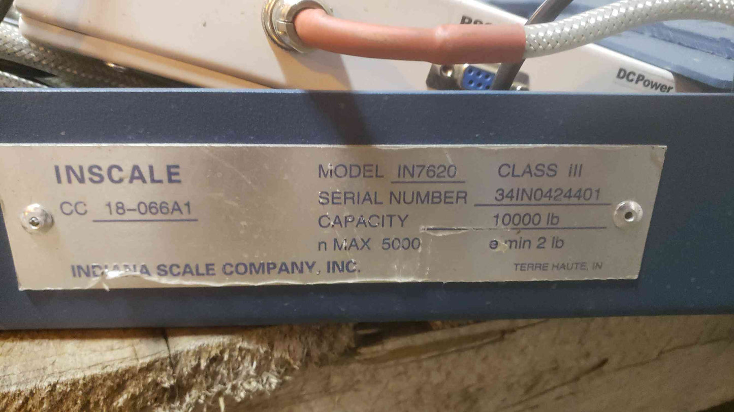 Uline Inscale Model IN7620 10,000 Lbs Capacity TESTED (108758)