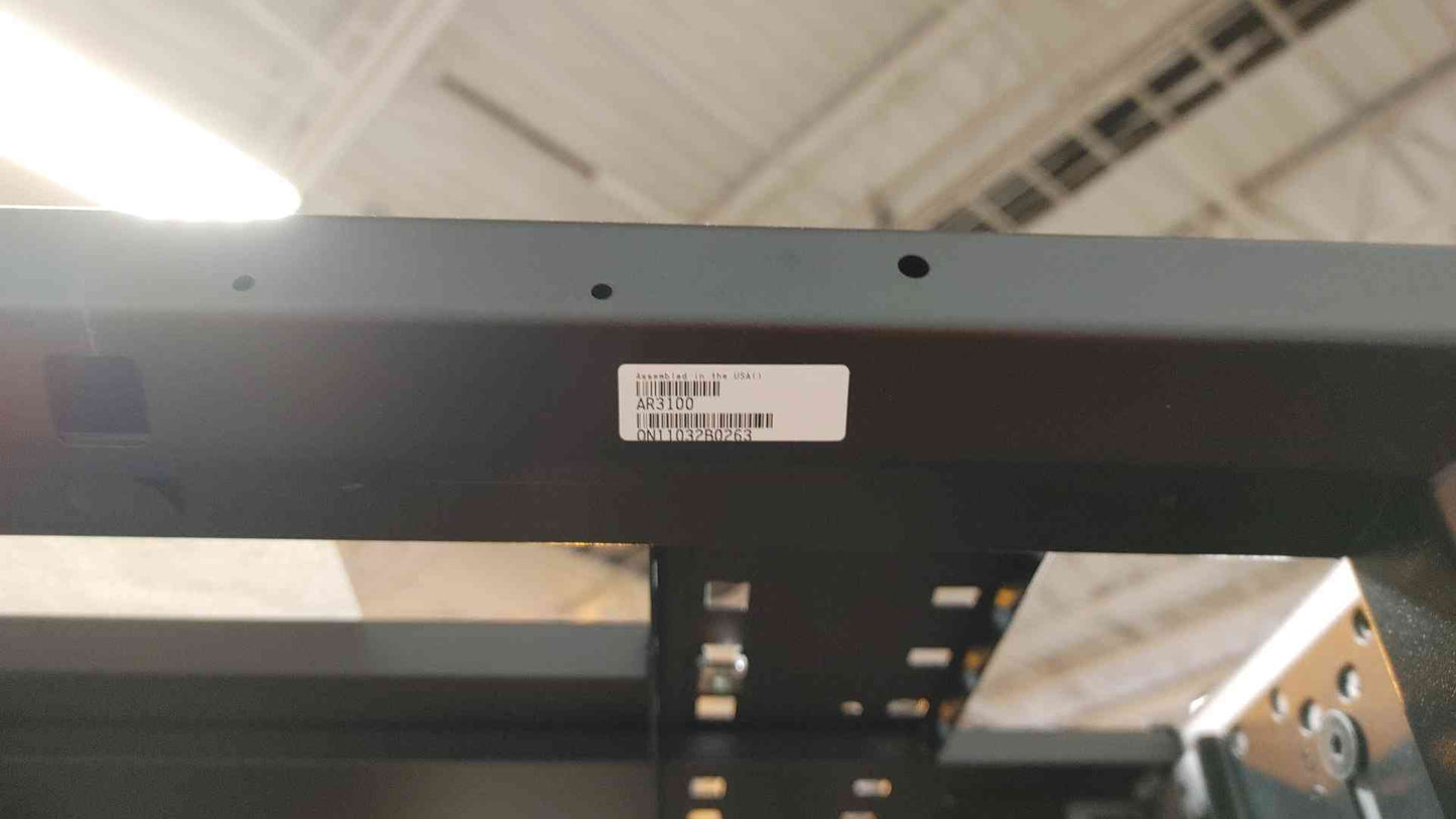 42U APC Server Rack AR3100 No Sides or Doors (108761)