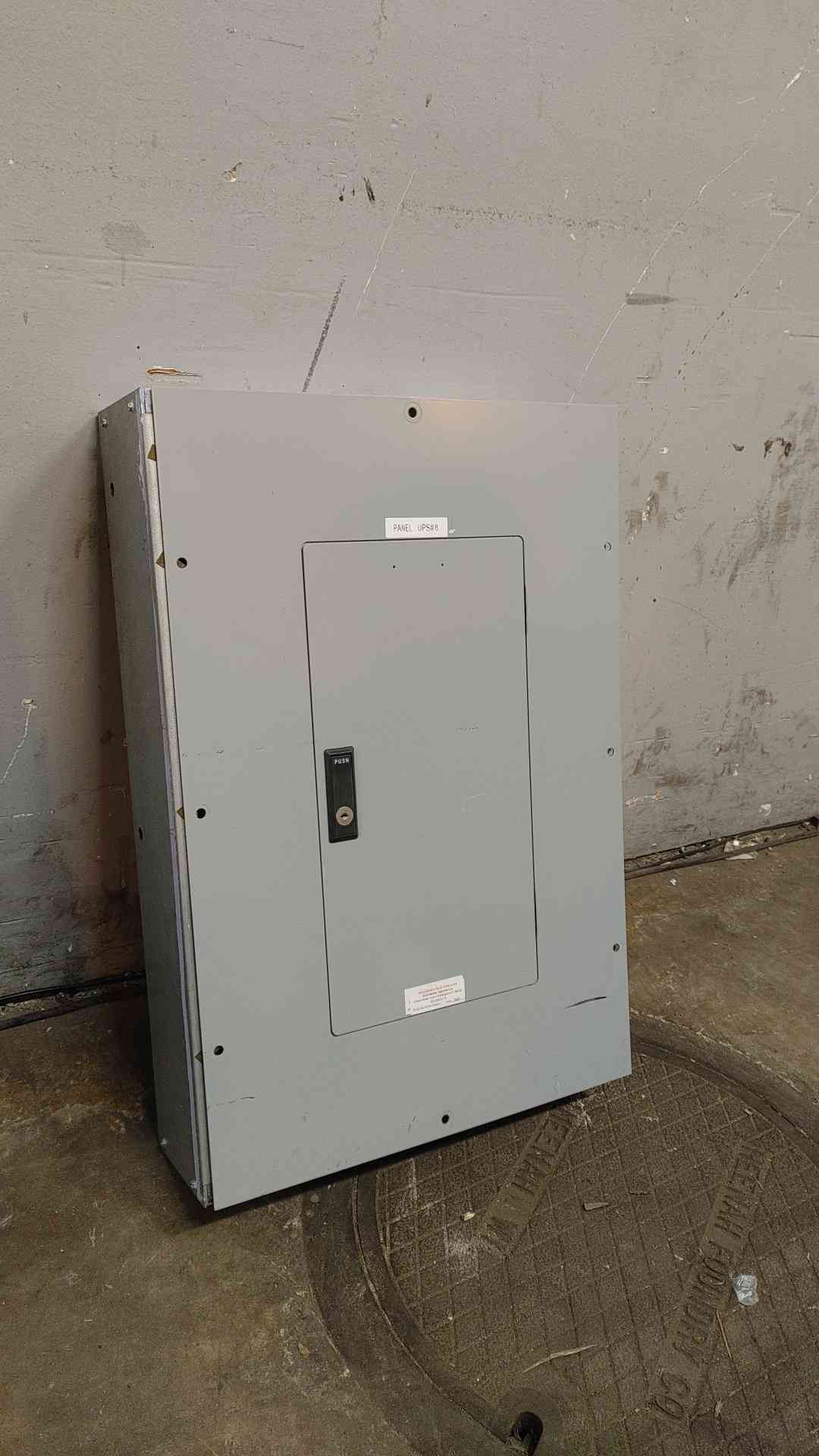 Cutler-Hammer PRL1 100A 3PH Copper Bus Panelboard Loaded w/ 28 BAB Breakers (108988)