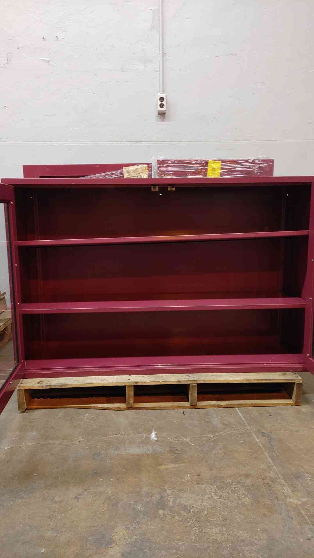 4' Hamilton Dual Glass Door Overhead Casework (109021)