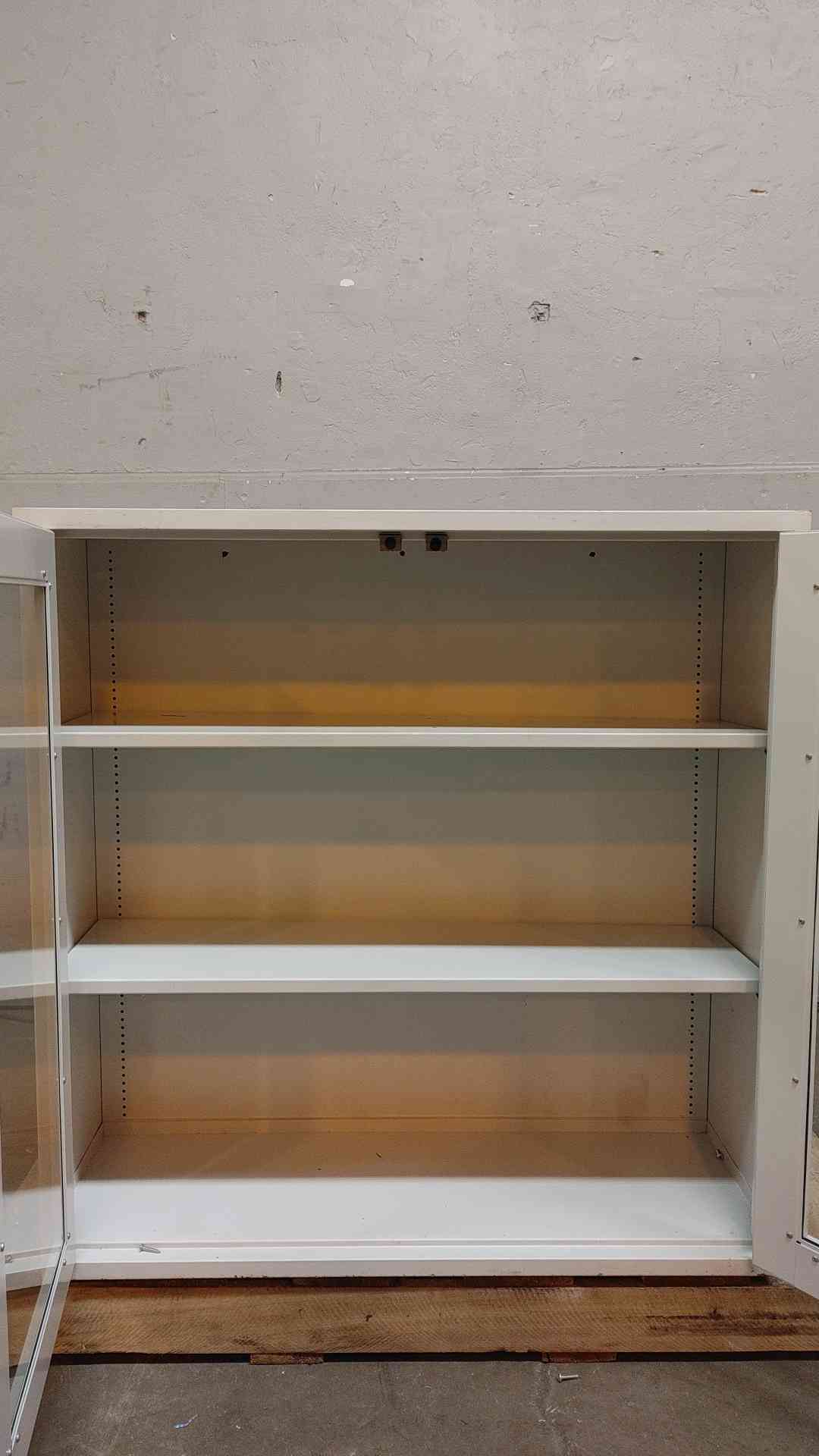 3' Hamilton Dual Glass Door Overhead Casework (109047)