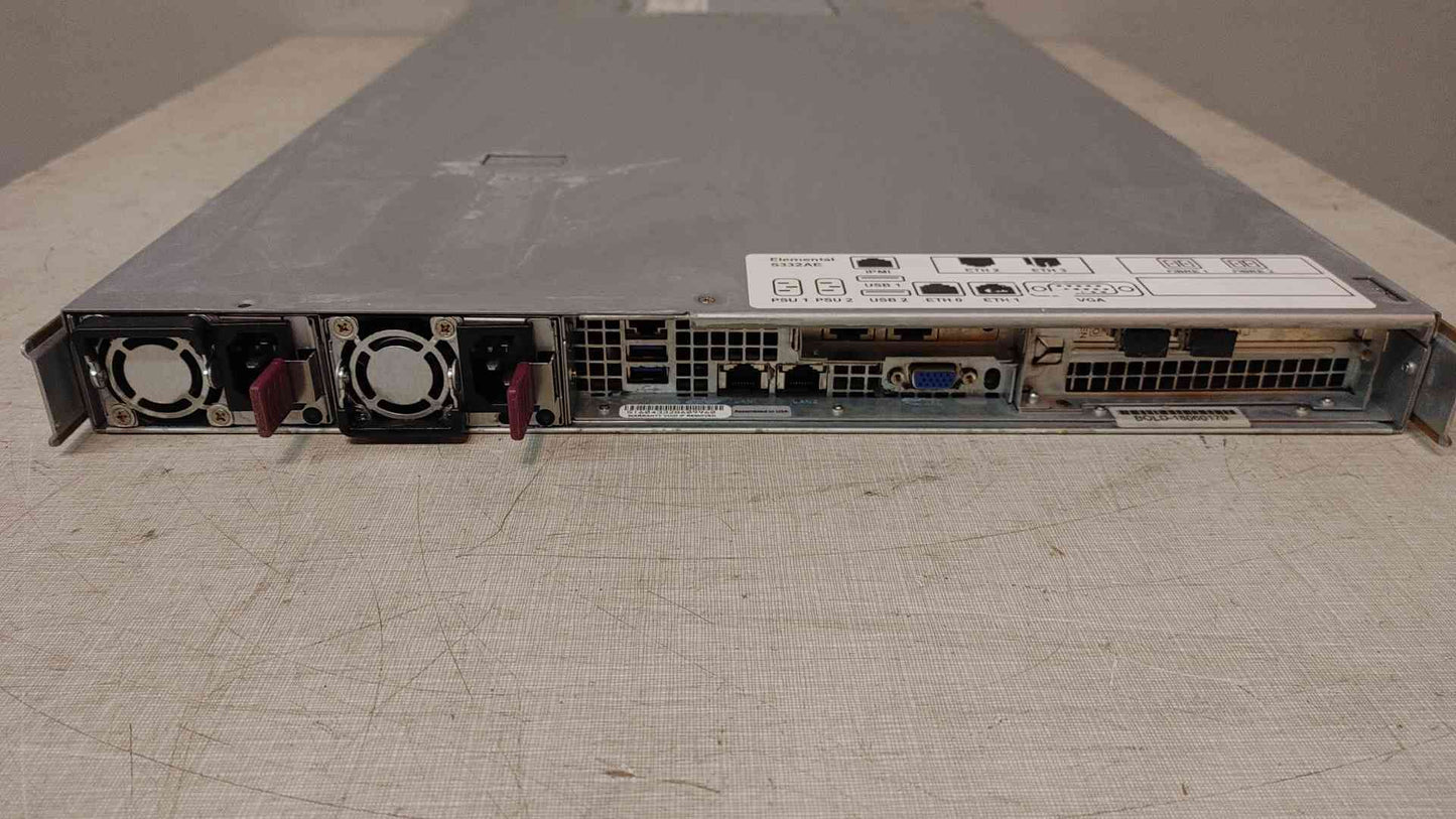 AWS Elemental Supermicro SYS-1028GR-TR Server No HDDs