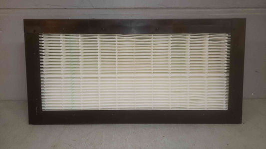New Box of 3 Aerostar Geopleat Air Filter Merv 14 Plastic Frame 24x12x4 Header 21621 (SKU: 109873)