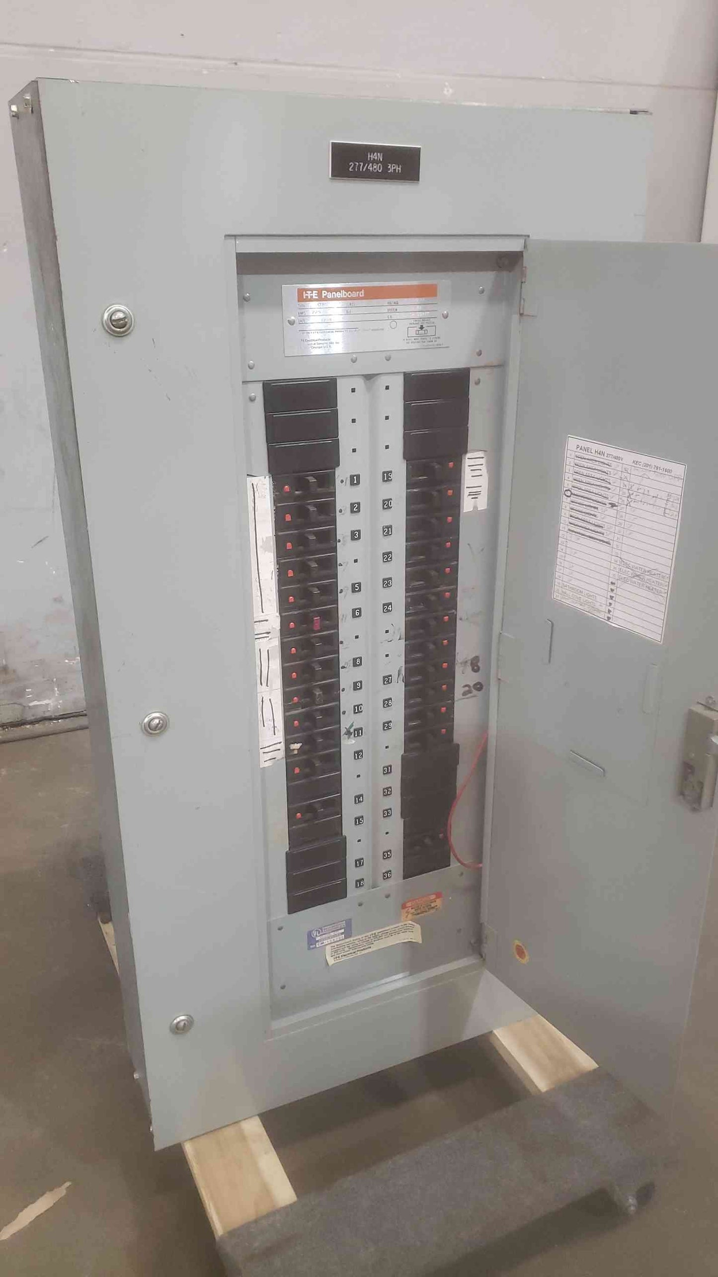 I-T-E 225A Panelboard Bulk Sale Bundle 480/277 and 208/120 Boards