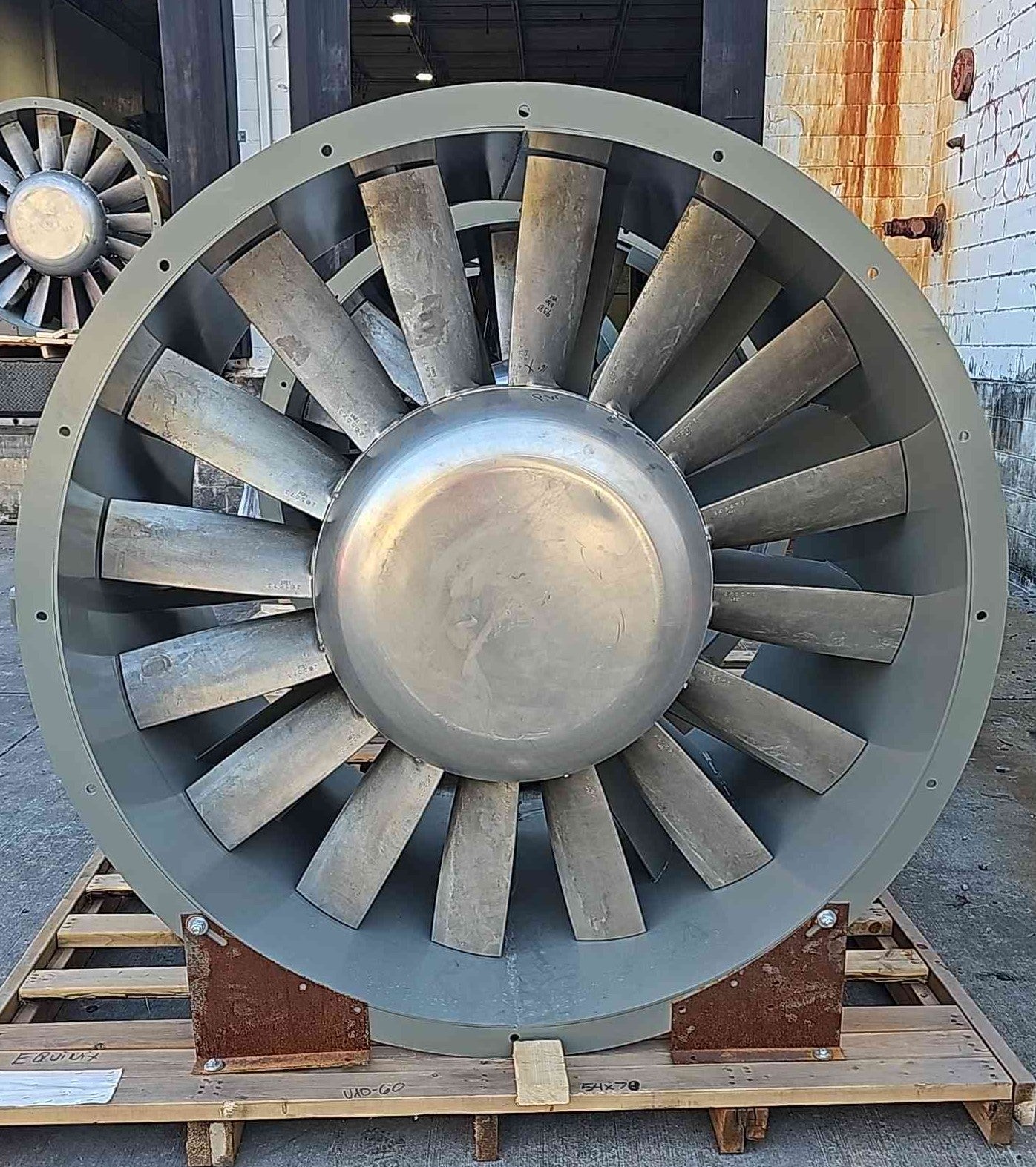 Greenheck VAD-60F30-C400-X 60" Vane Axial Fan - Direct Drive - 52A New Surplus