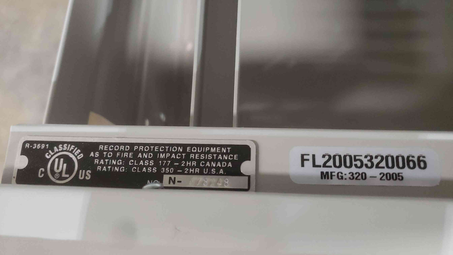 FireKing 2 Hour 4 Tier Storage Fire Proof Cabinet Key Available (SKU: 111253)