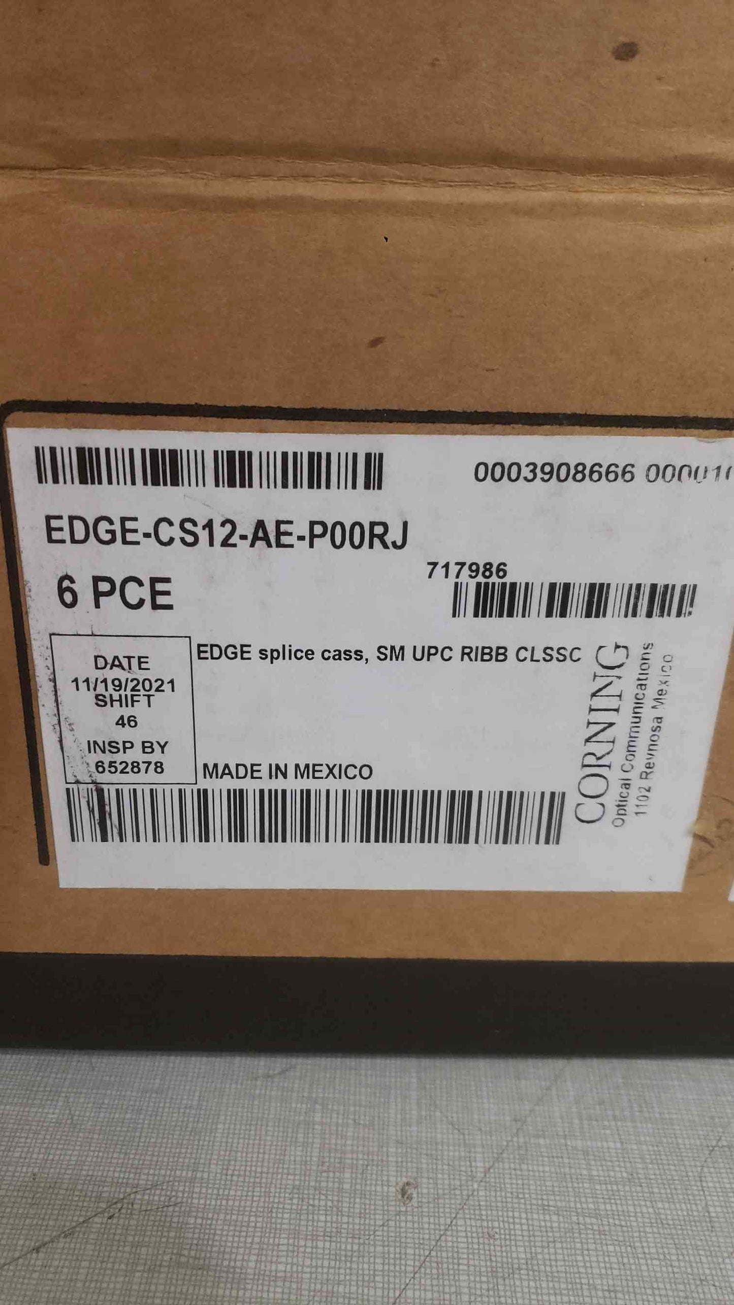 NEW Corning Box Of 10 Lynx-CustomFit Splice-On Connectors LYNX2-LC.PC-M6-2