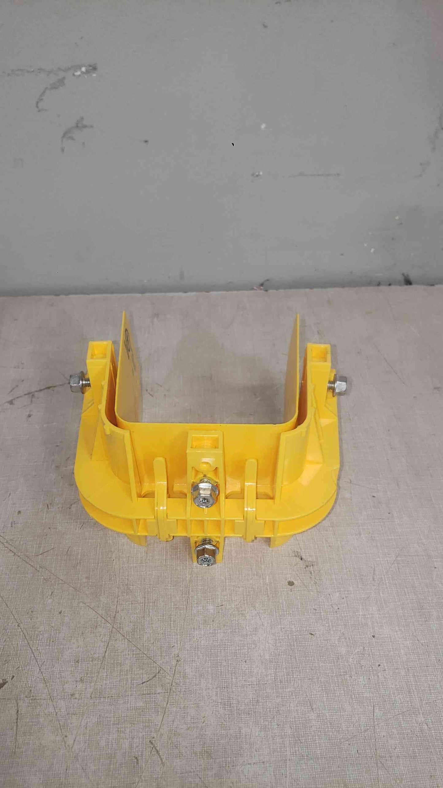 Box of 58 Panduit Optical Yellow Fiber Raceway Coupler (SKU: 111643)