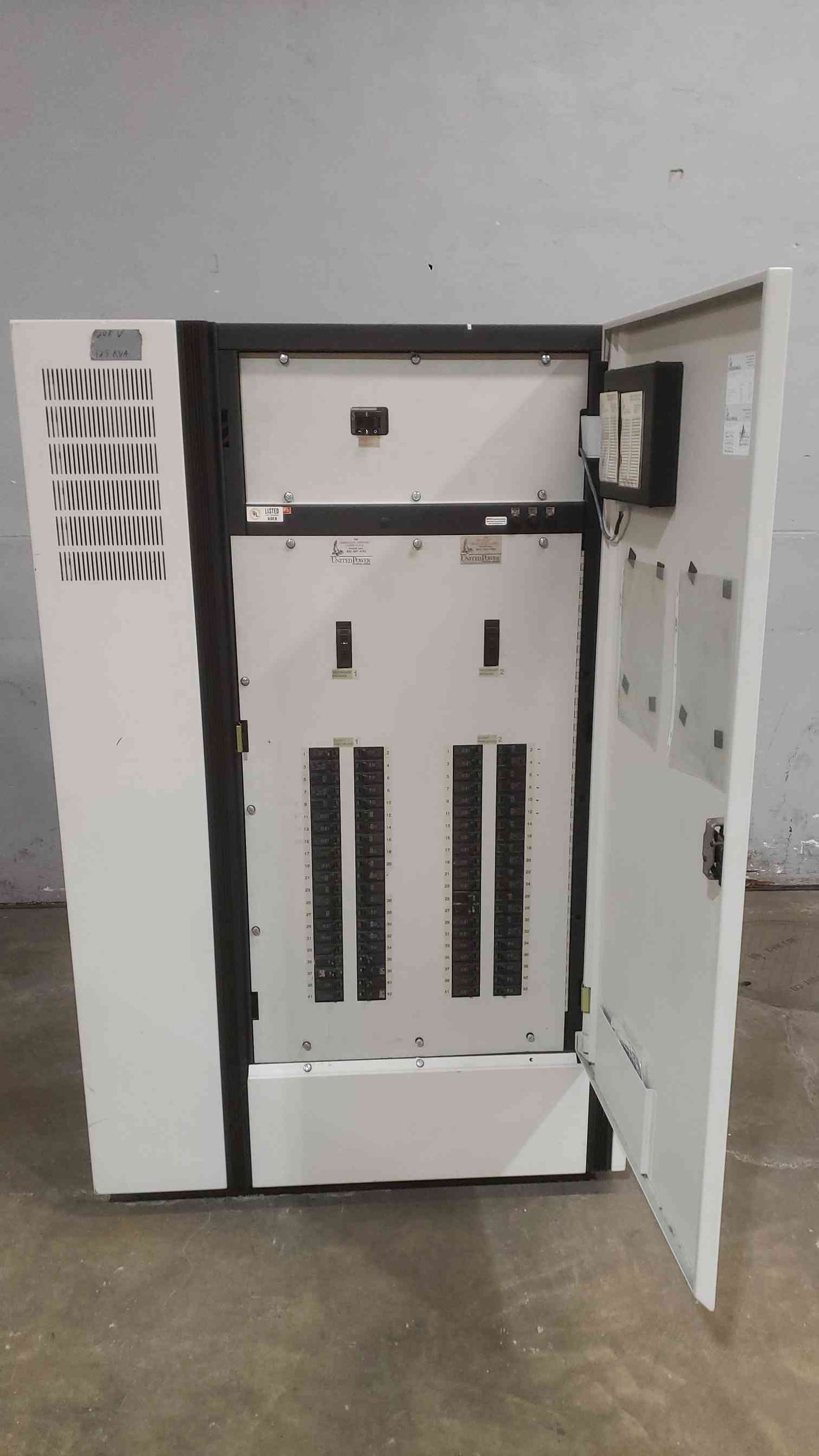 United Power 125KVA 480v x 208/120v PDU PDM3-F3-125-K1-426 (SKU: 111781)