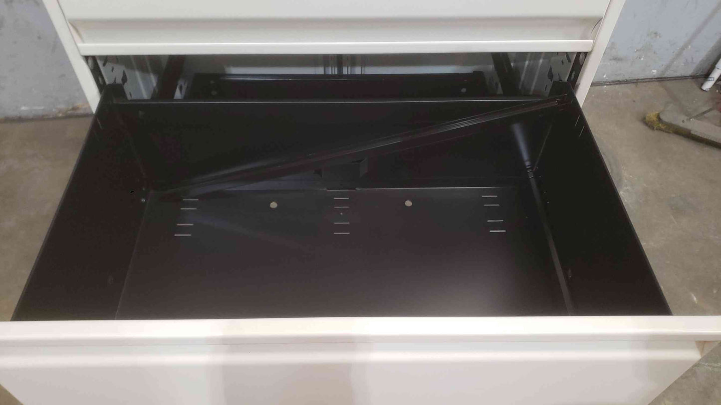 Tan 30" Five Tier Filing Cabinet (SKU: 111850)