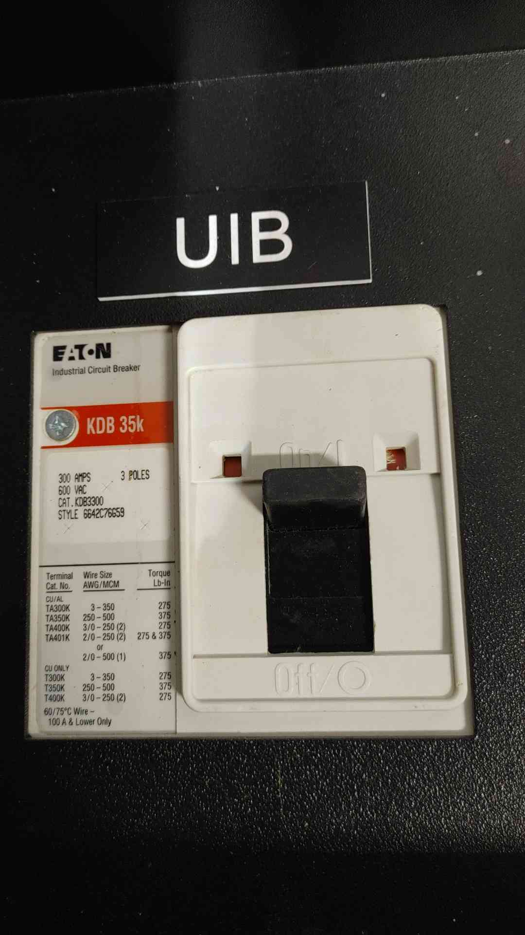 C&C Power 300A 480V 3PH Maintenance Bypass MBP w/ Kirk Key Interlocks(SKU: 112037)