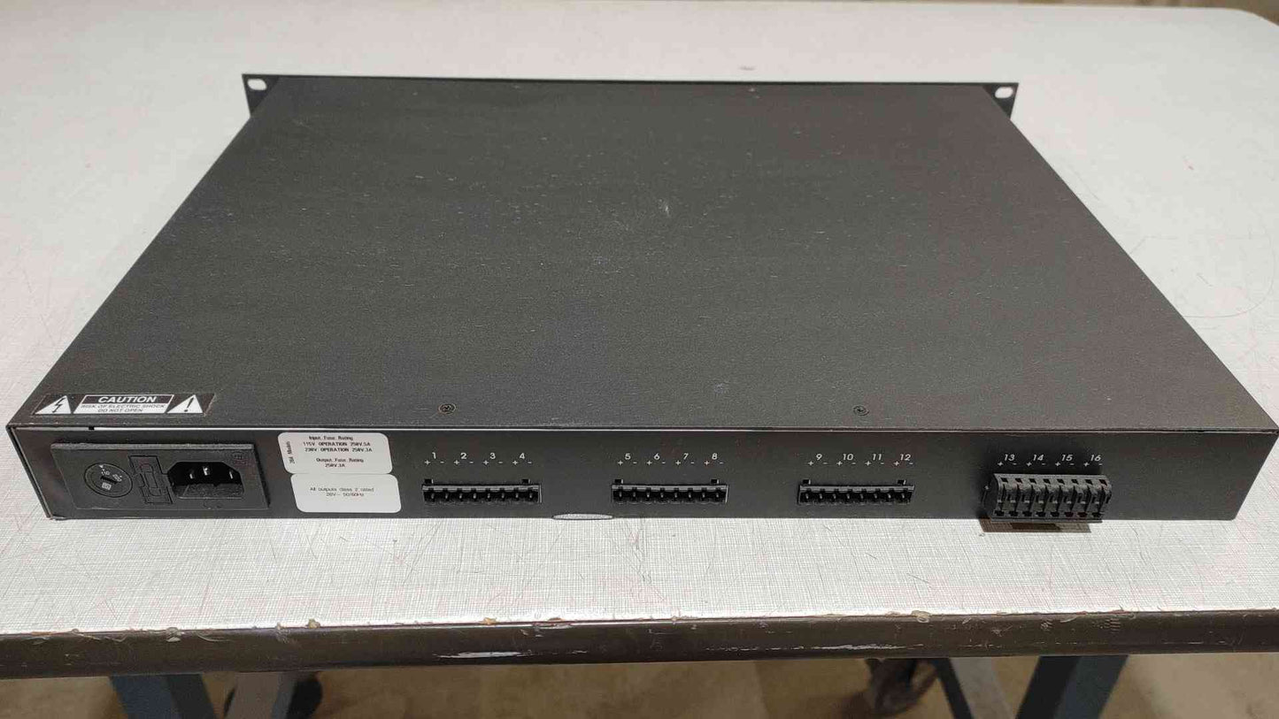 PELCO 16-Channel Rack Mount Power Supply RCS16B20(SKU: 112078)