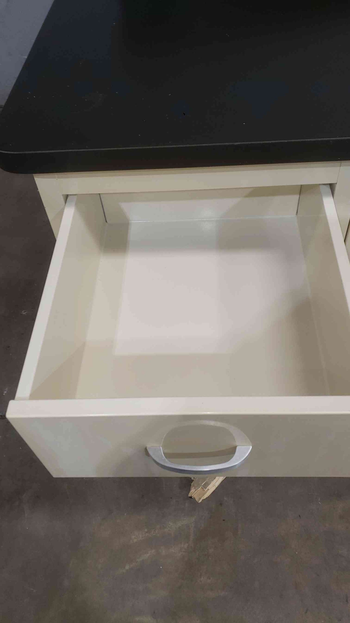 3' Duralab Rolling Casework Base W/ 4 Drawers Casters & Counter Top (SKU: 112100)