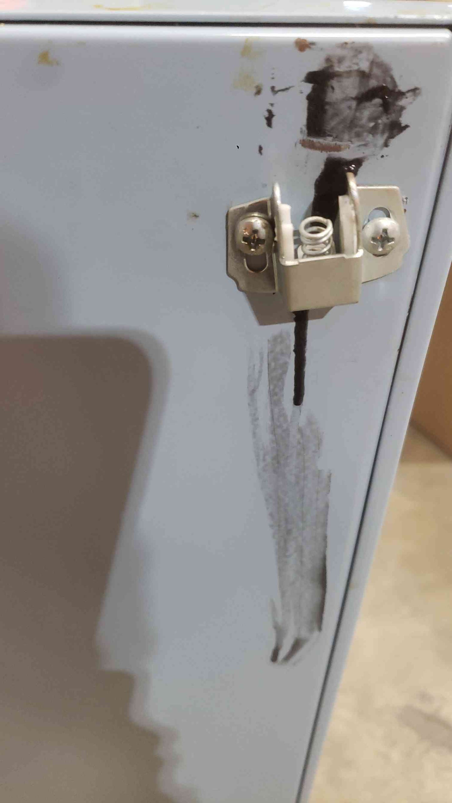 5' Hamilton Recessed Sink Bundle Metal Casework 2 Door & Eyewash (SKU: 112104)
