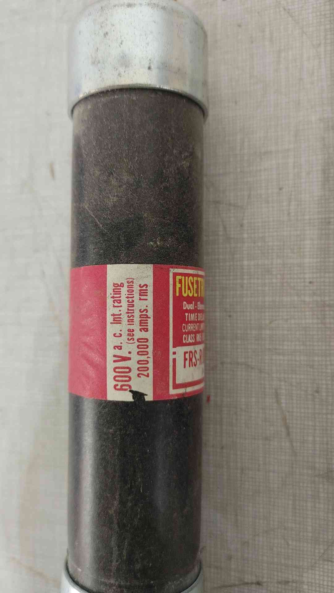 Bussmann 600V 80A Fusetron Fuse(SKU: 112301)