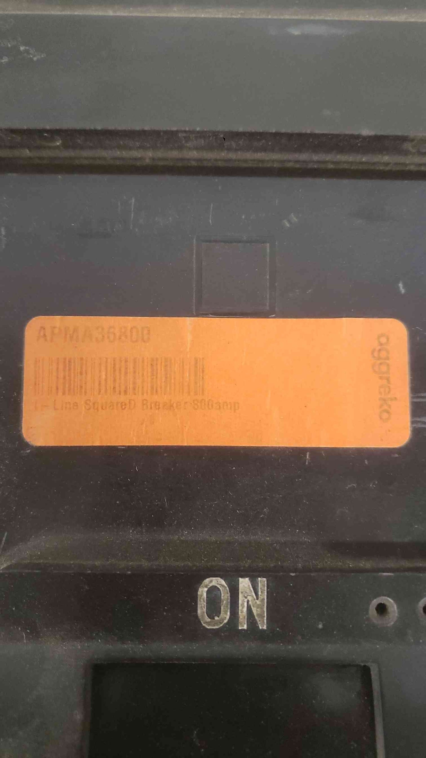 Square D 800A I-Line Breaker APMA36800 (SKU: 112327)
