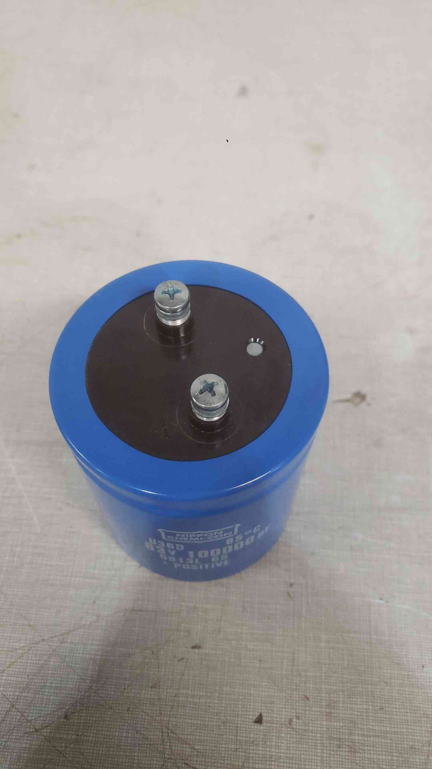 Nippon Chemi-Con 63V 100000uF Capacitor 0913L 65 (SKU: 112376)
