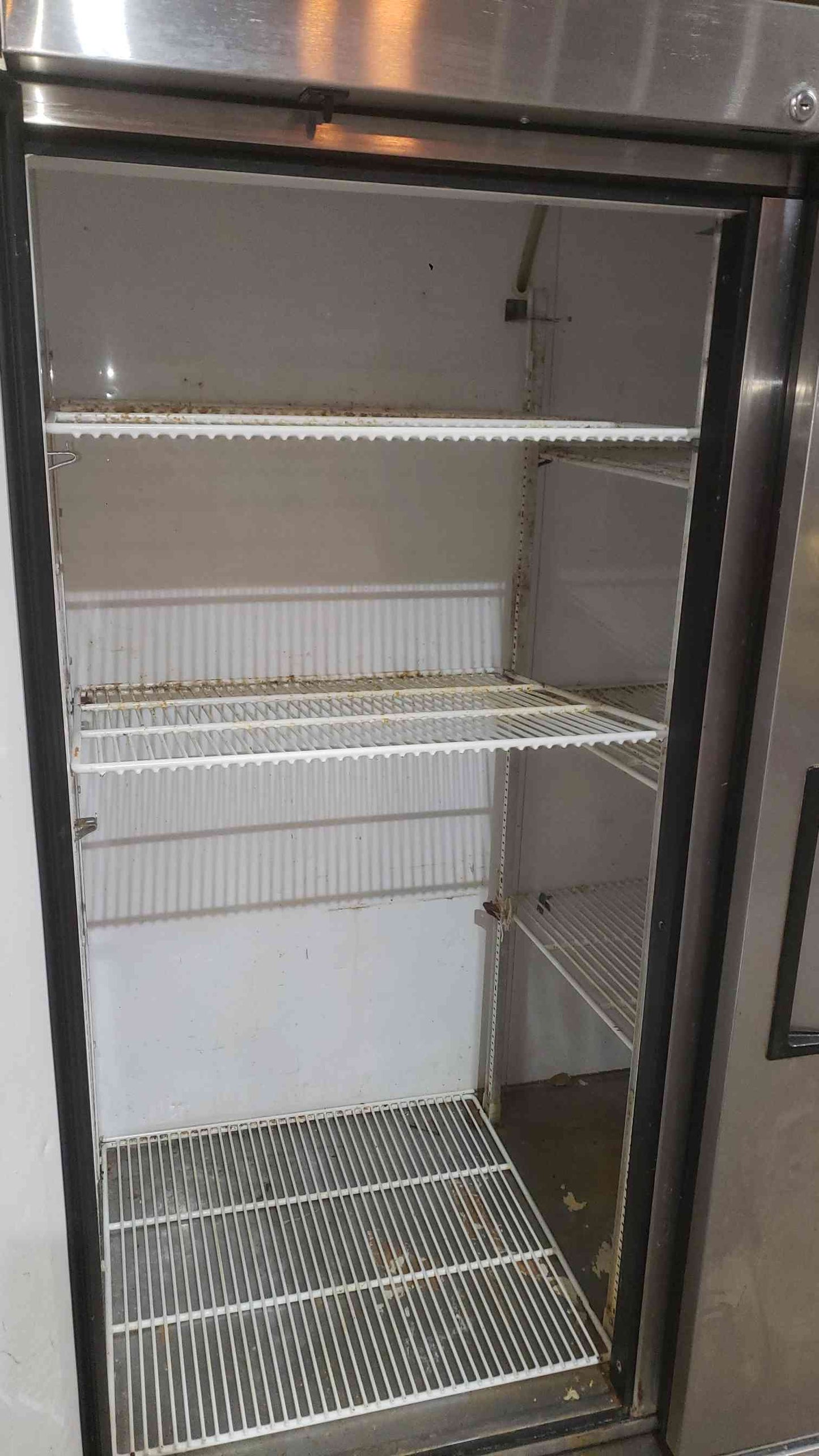 True Stainless Steel Double Door 115VAC 1PH Refrigerator T-49 (SKU: 112450)