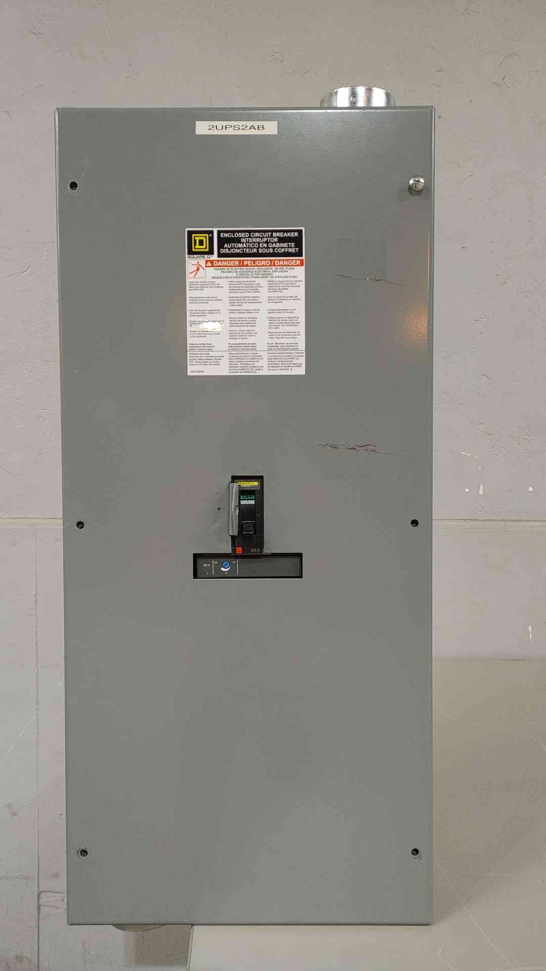 Square D 225A Enclosed Circuit Breaker Interruptor JD250 (SKU: 112464)