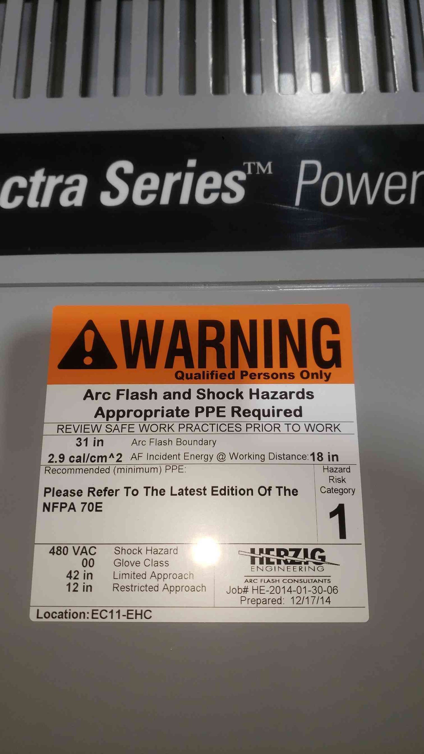 GE Spectra Series 800A 277/480V 3PH 4W Panelboard 9 Breakers (SKU: 112506)