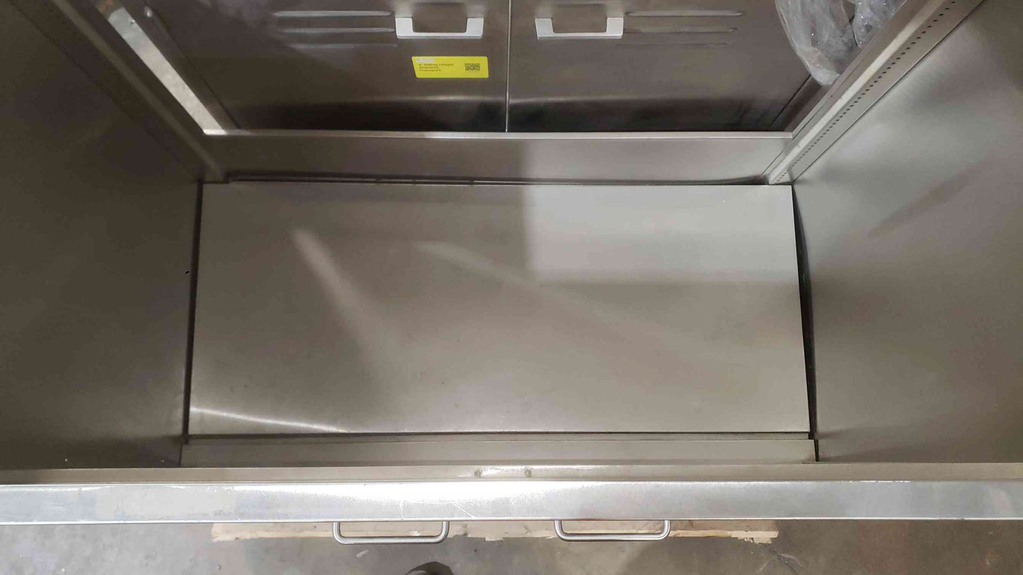 42" Stainless Steel Doors Only Sink Bench Casework (SKU: 112487)