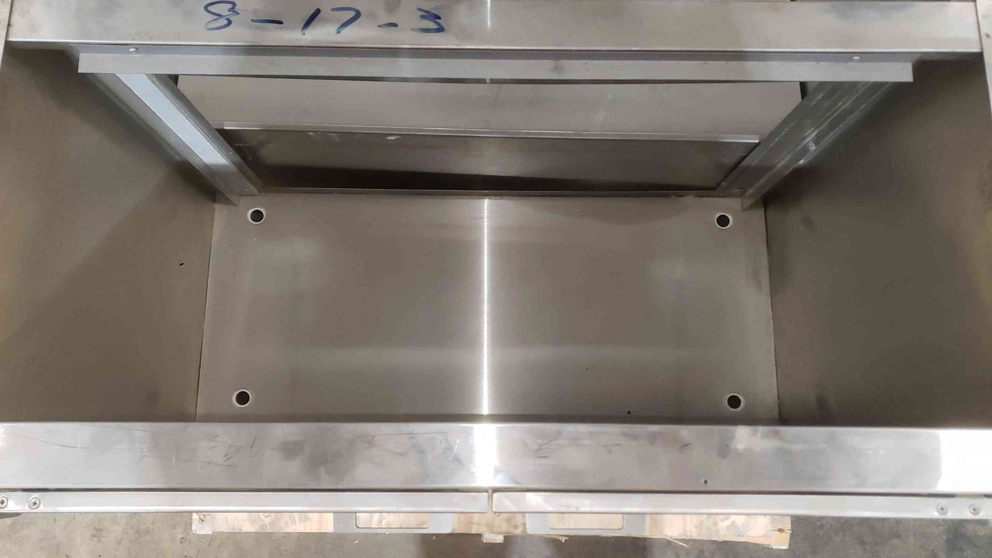 Stainless Steel 3' Metal Bench Lab Casework (SKU: 112489)