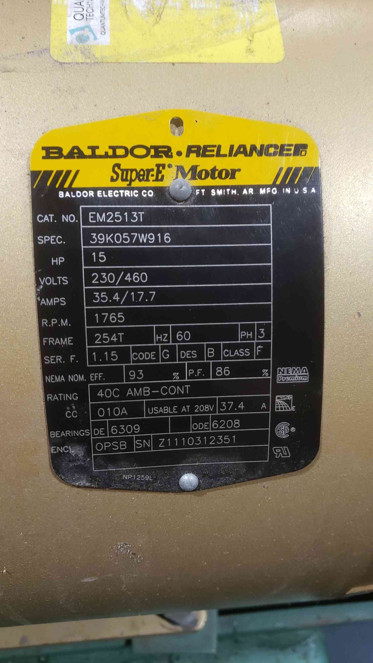 Taco 15HP 1750RPM Motor Driven Pump Package TA1024B2H1B2L0 (SKU: 112563)