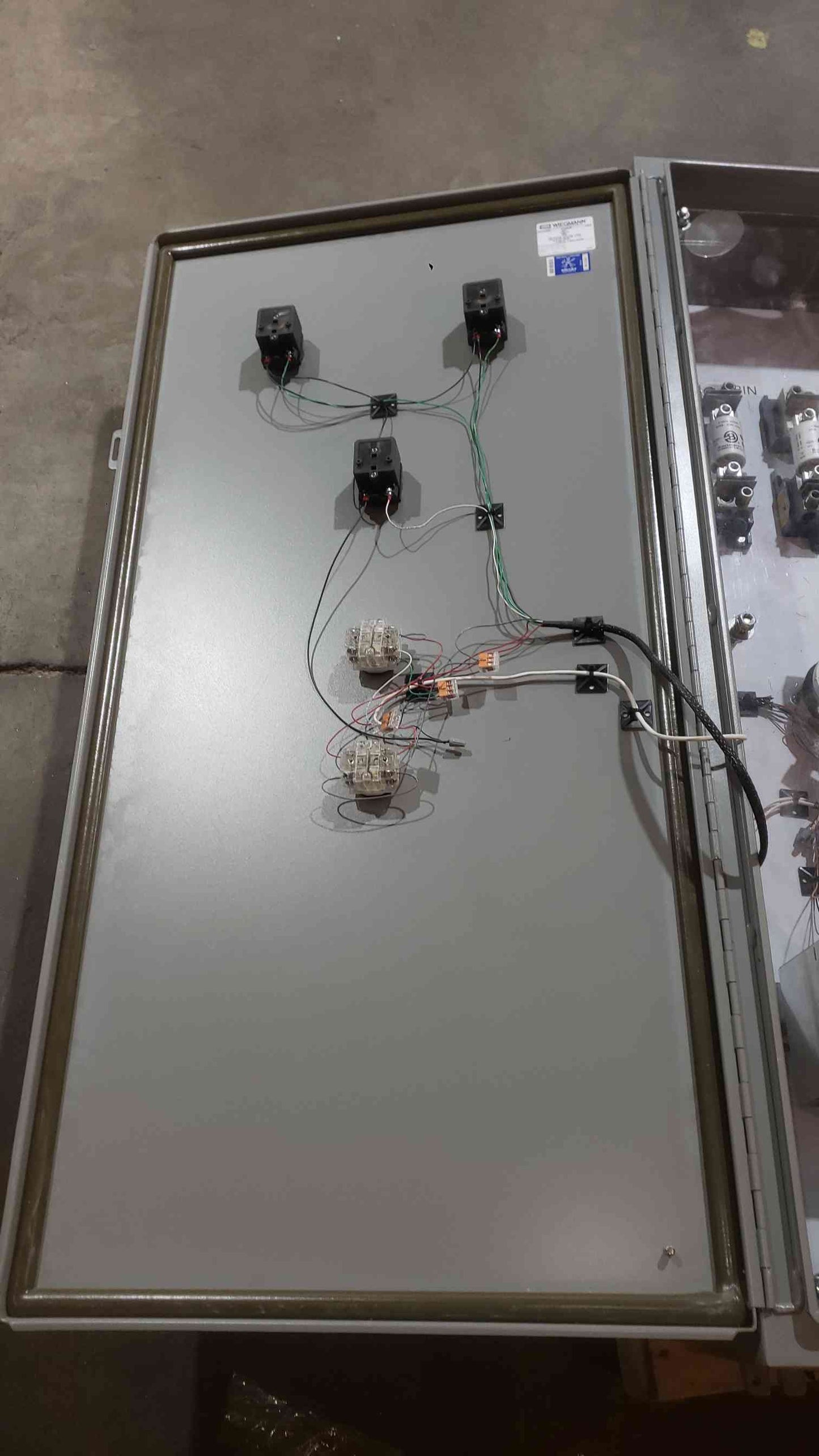 WIEGMANN Industrial Control Panel N12482408 Fused (SKU: 112573)