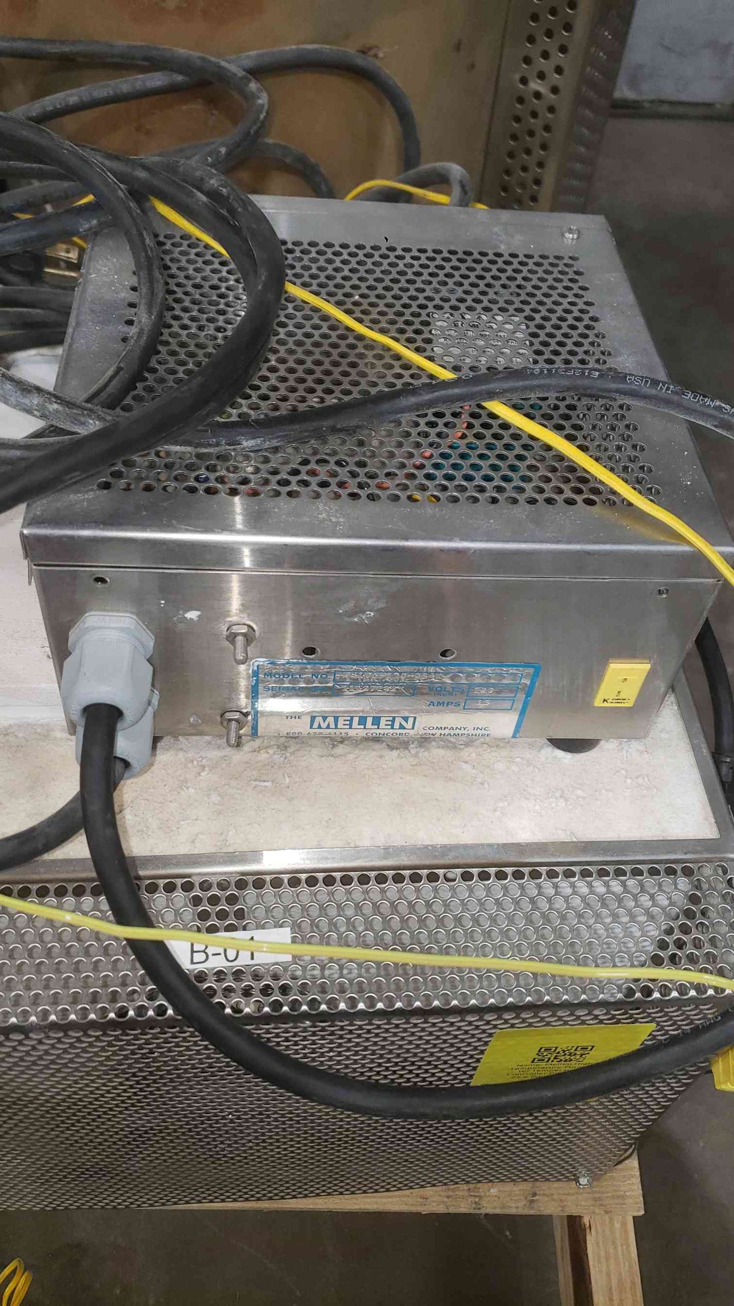 Mellen High Temperature Furance W/ Temperature Controller PS105-120-25-K (SKU: 112561)
