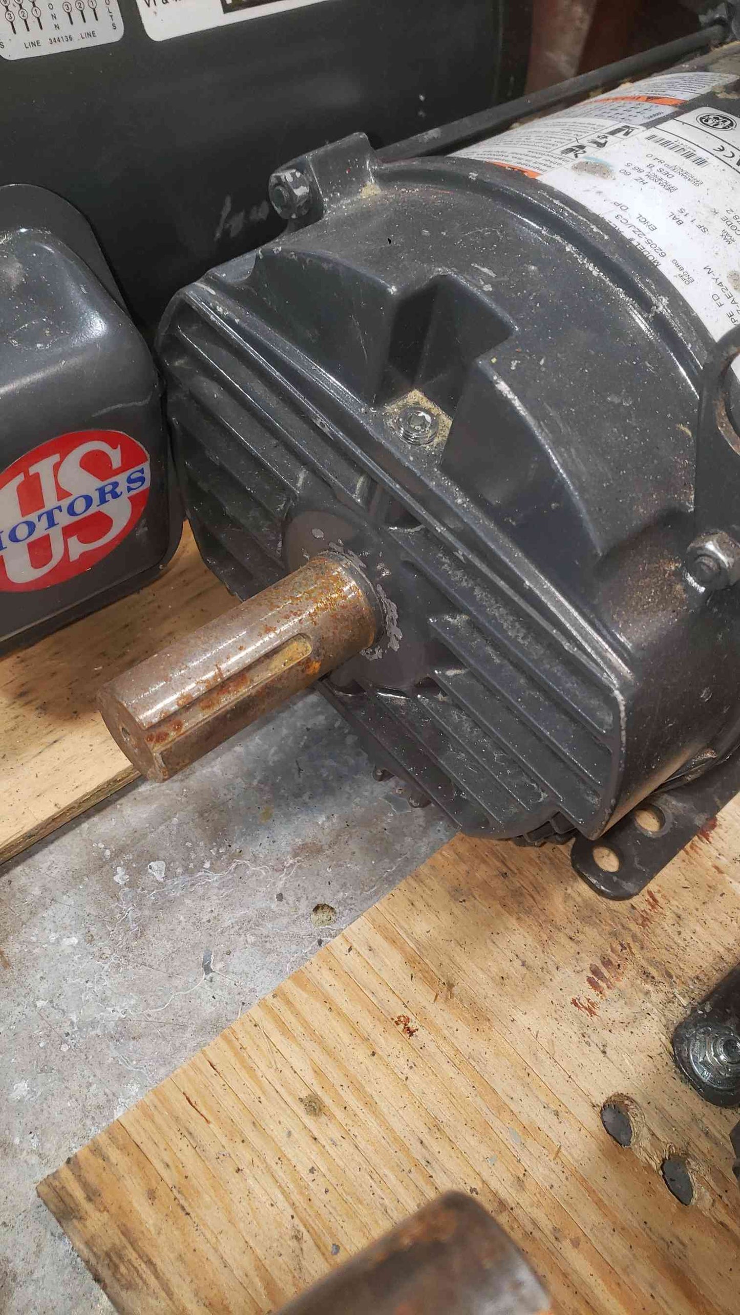 US Motors 3HP 208-230/460 3PH Motor AE24Y (SKU: 112599)