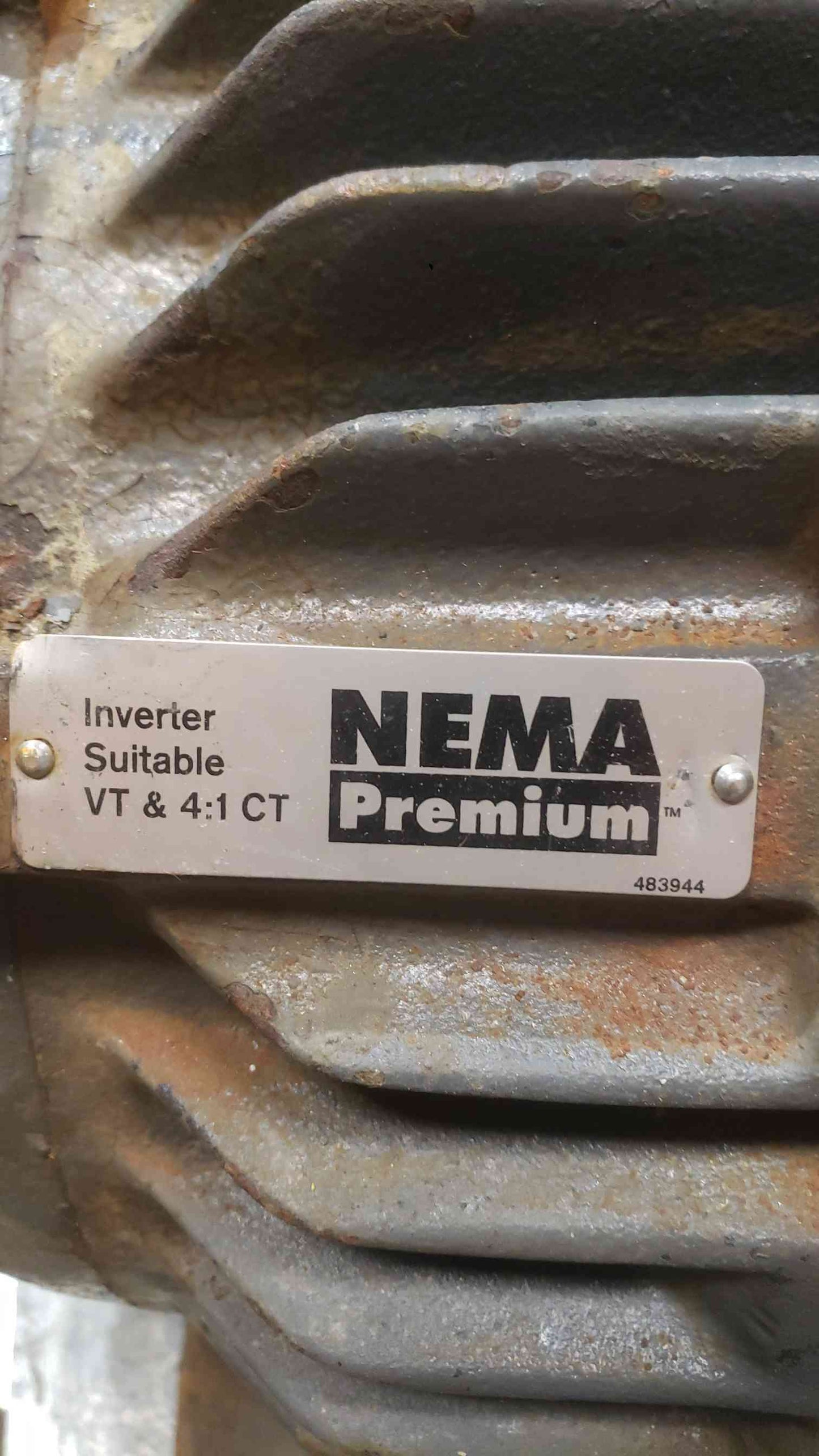 EMERSON 30HP 230/460 3PH Motor 6310-2RS-J/C (SKU: 112601)